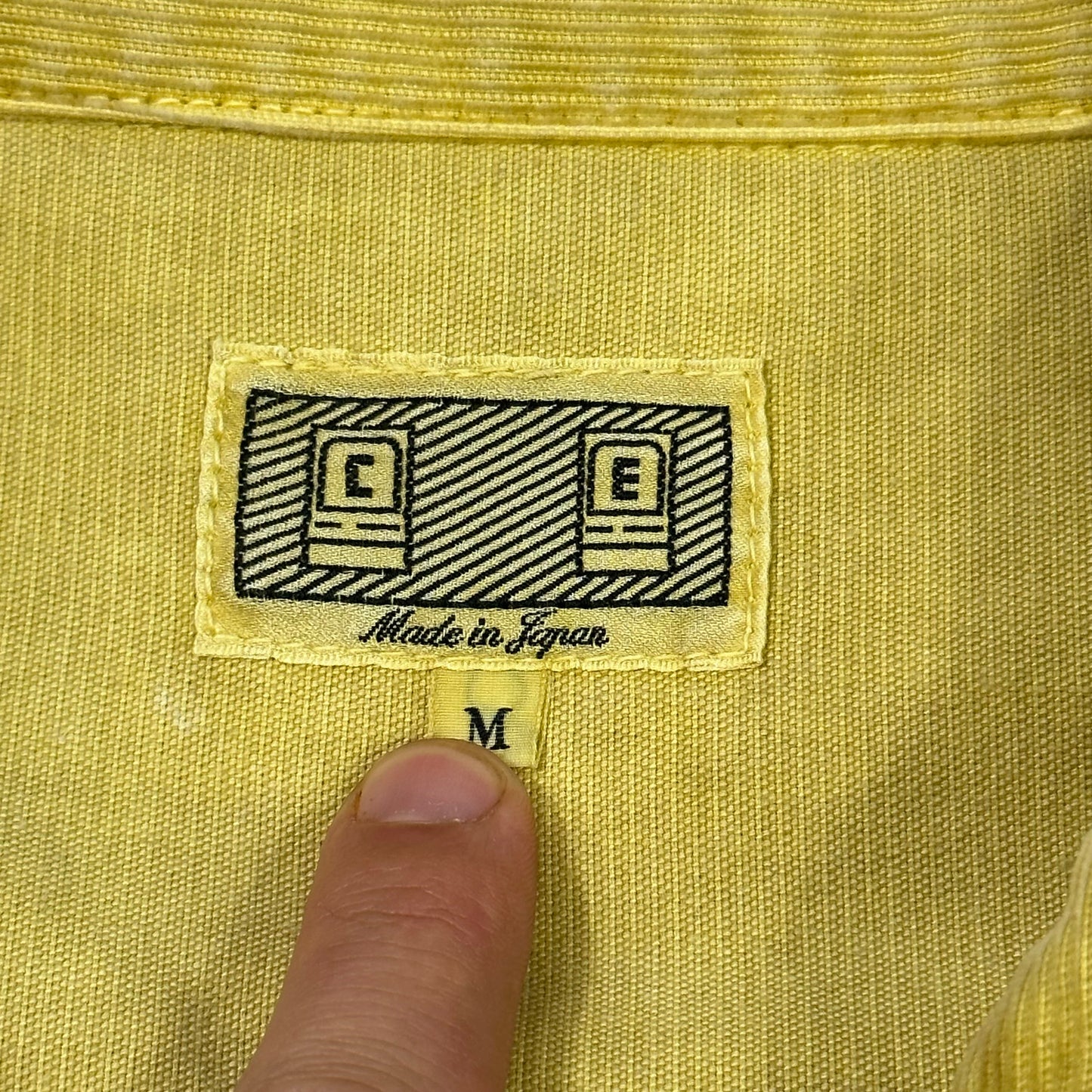 Cav Empt Yellow Cord Double Pocket Overshirt - M (L/XL)