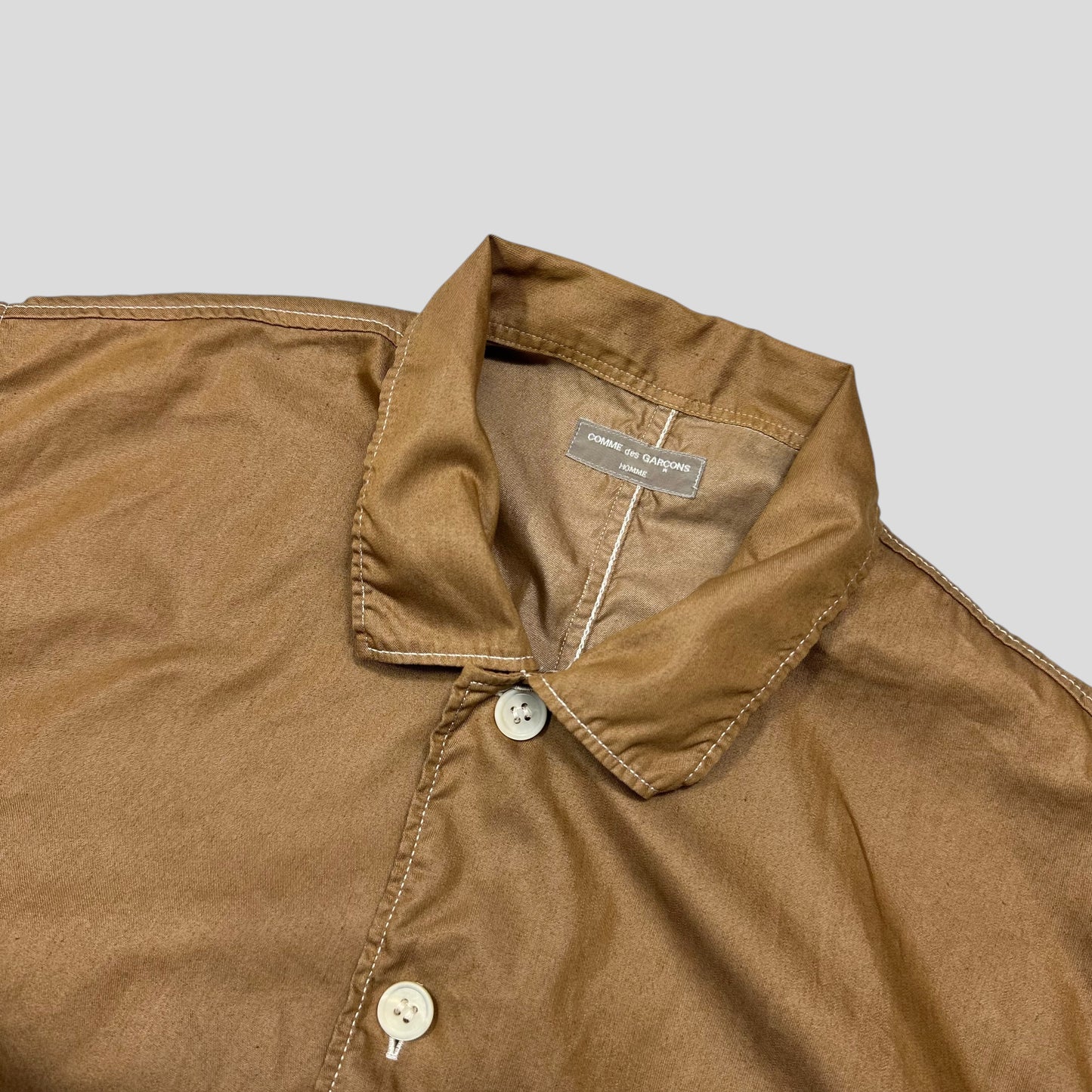 Comme Des Garçons Homme 2001 Iridescent Cargo Shirt - M/L