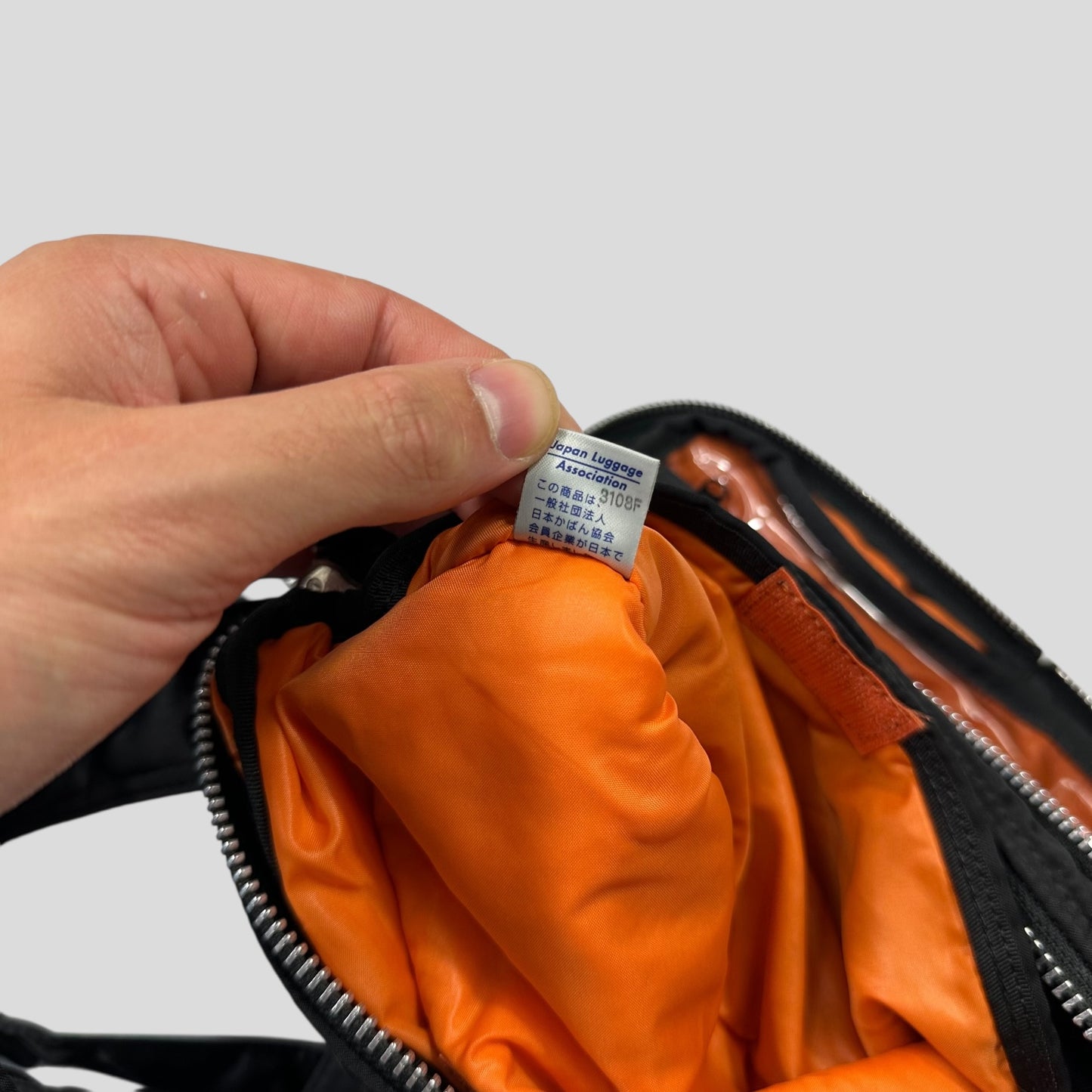 Porter 00’s Black Nylon Tanker Multipocket Crossbody Bag