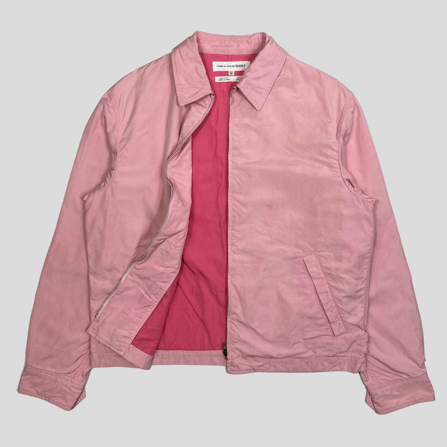CDG Shirt 90’s Bubblegum Cotton Work Jacket - M