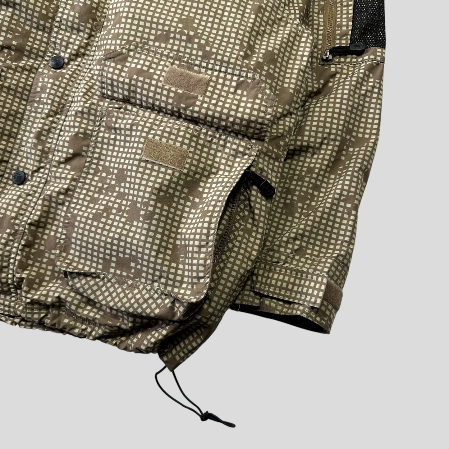 Stussy 1998 Special Ops Digi Camo 3 in 1 Jacket + Down Gilet - M (L)