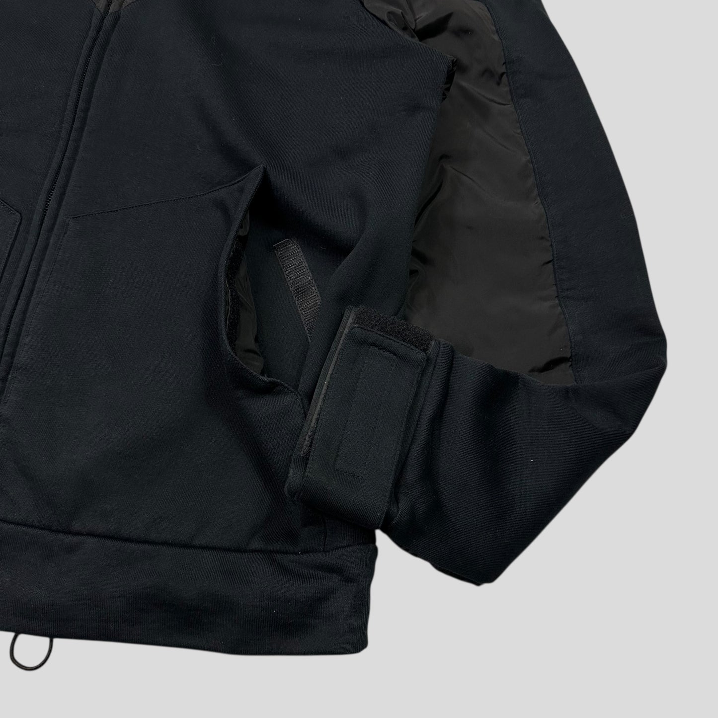 Prada Sport 2009 Angled Nylon Panelled Track Jacket - M