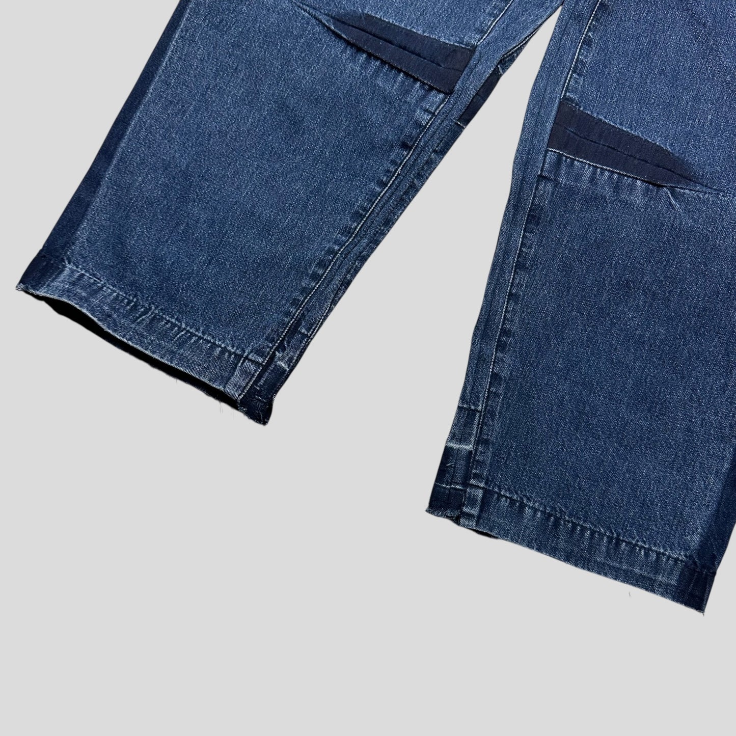 Y’s by Yohji Yamamoto SS05 Baggy Contrast Denim Jeans - 30-32