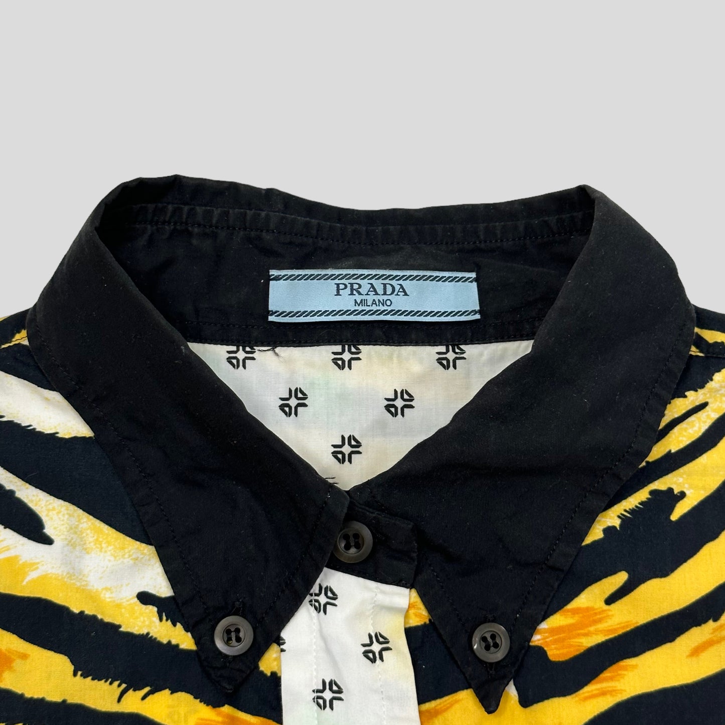 Prada Milano 2018 Comic Strip Boxy Graphic Shirt - M