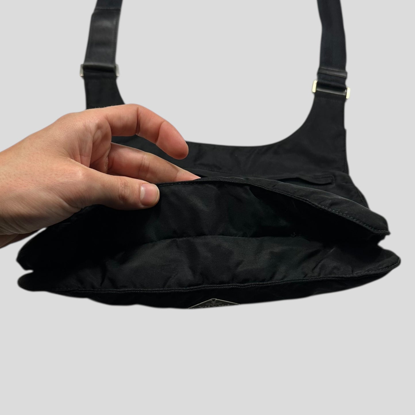 Prada Milano 00’s Nylon 3D Multipocket Crossbody Bag