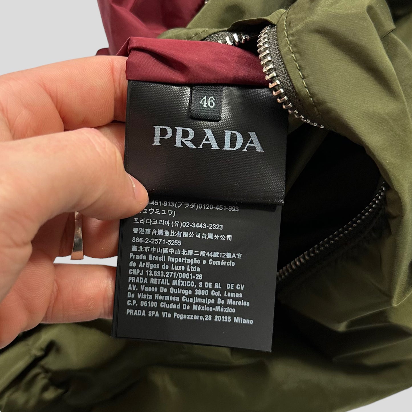 Prada Milano 2019 Nylon Reversible Jacket - IT46 (M)