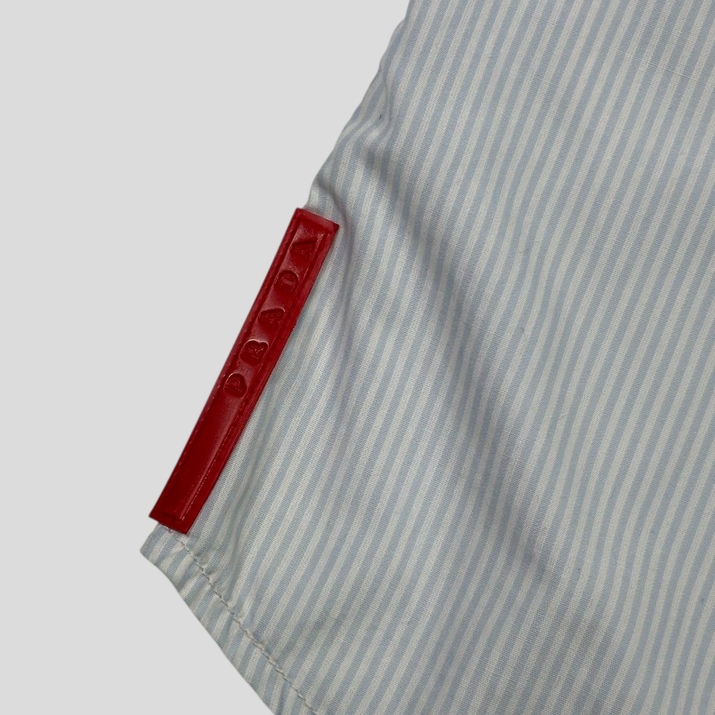 Prada Sport 00’s Ventilated Striped Cotton Shirt - L/XL