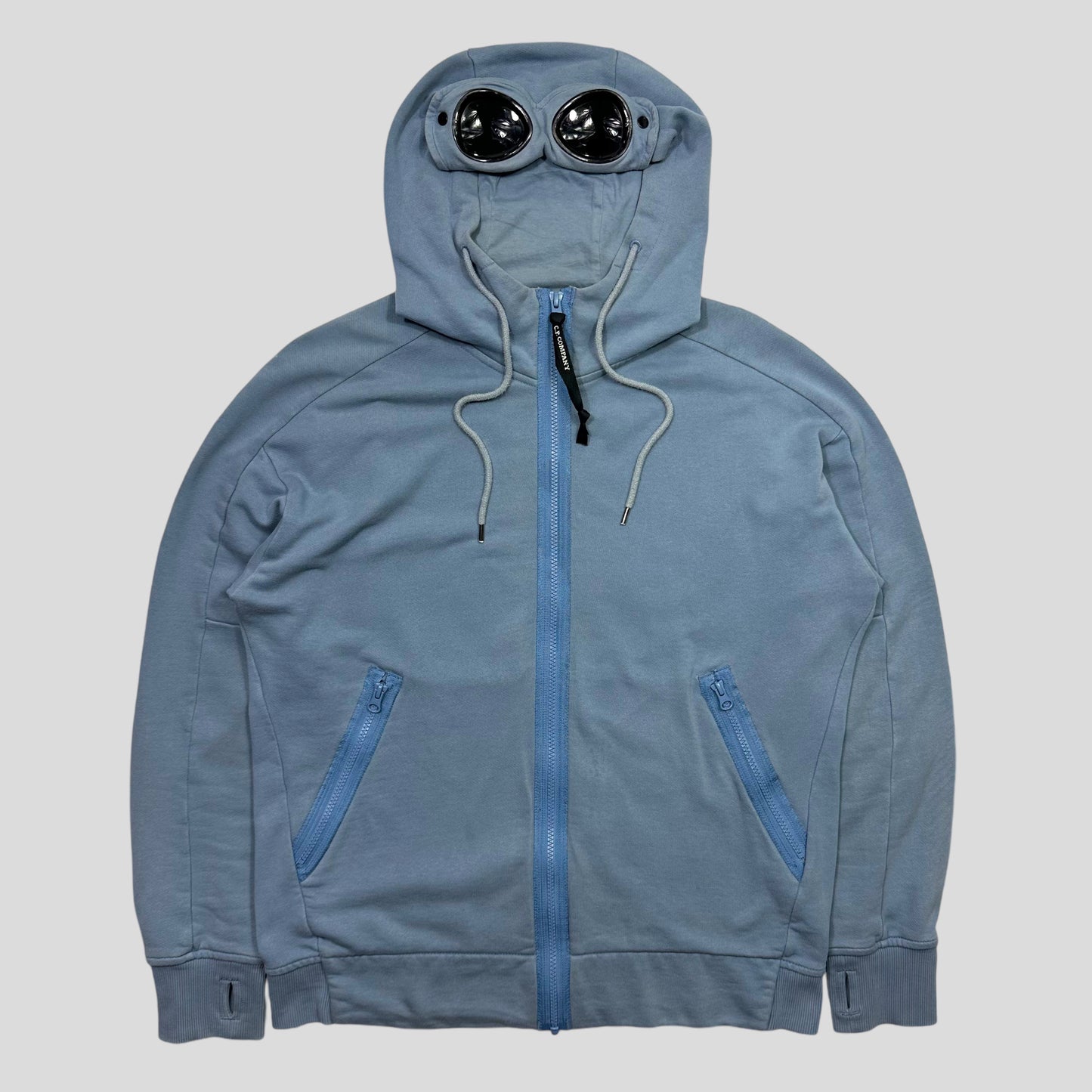 CP Company AW22 Goggle Hood Winter Zip-up Hoodie - M/L