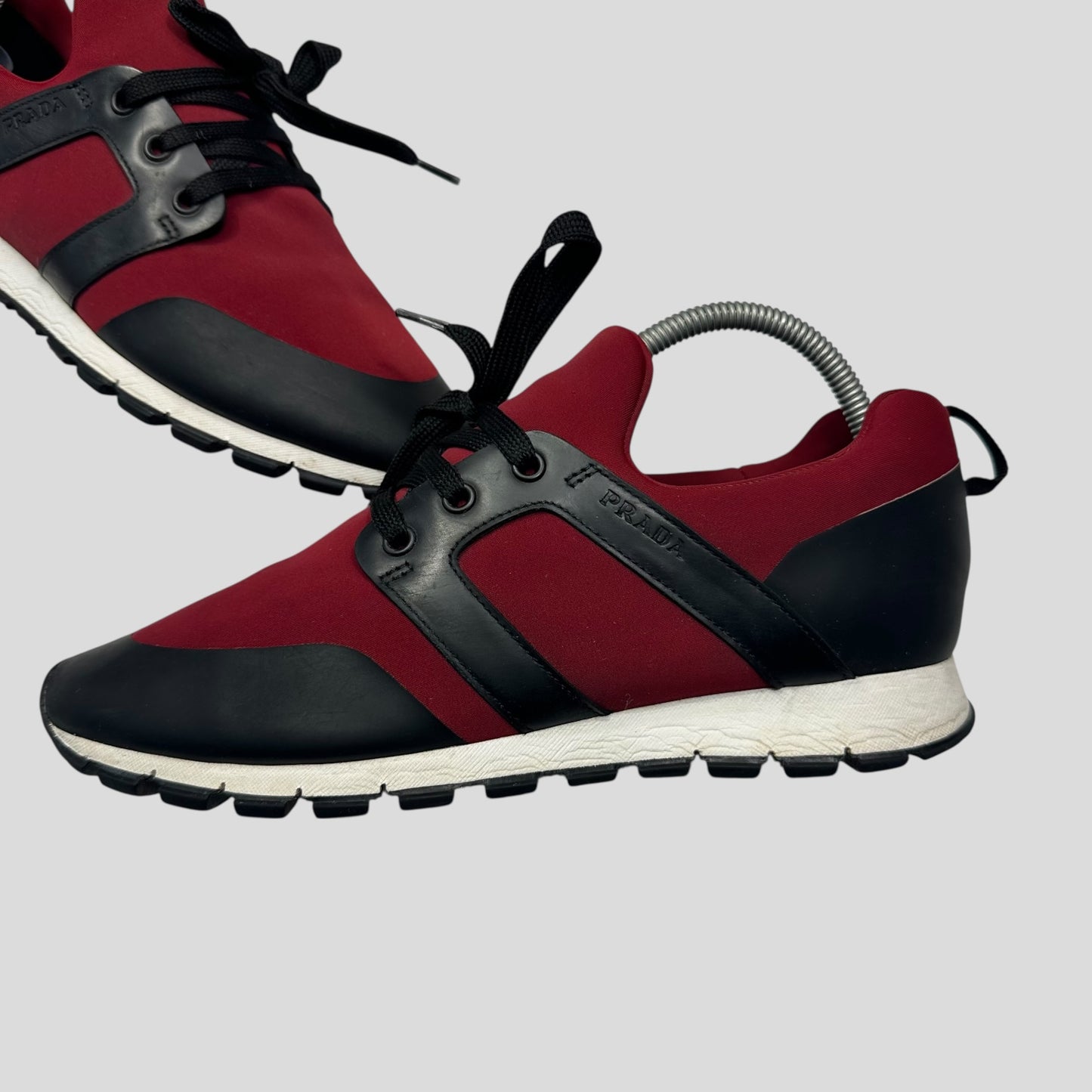 Prada Matchrace Light Neoprene Trainers - UK7