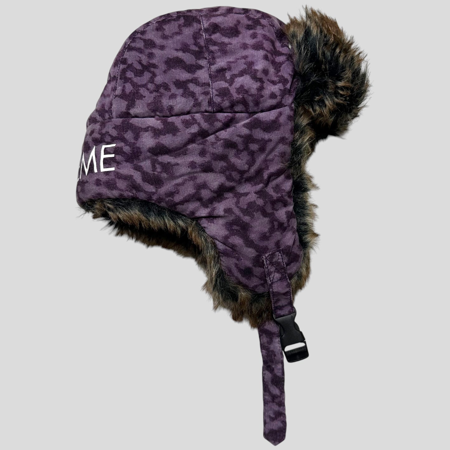 Supreme 2014 Liberty Leopard Corduroy Stash Pocket Trapper Hat
