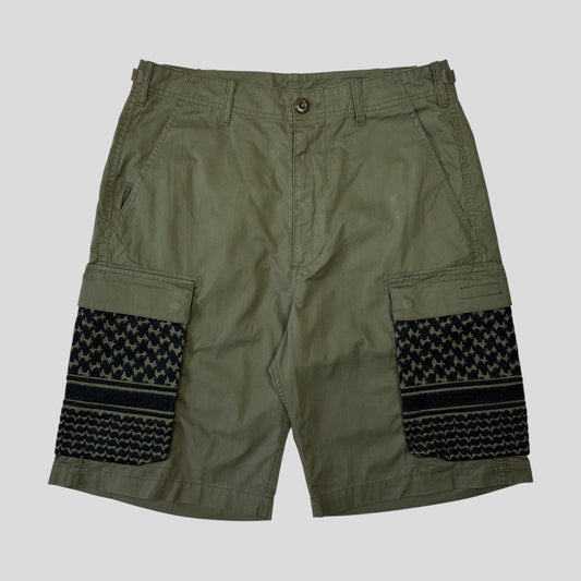 Neighborhood SS20 Embroidered Pocket BDU Cargo Shorts- M
