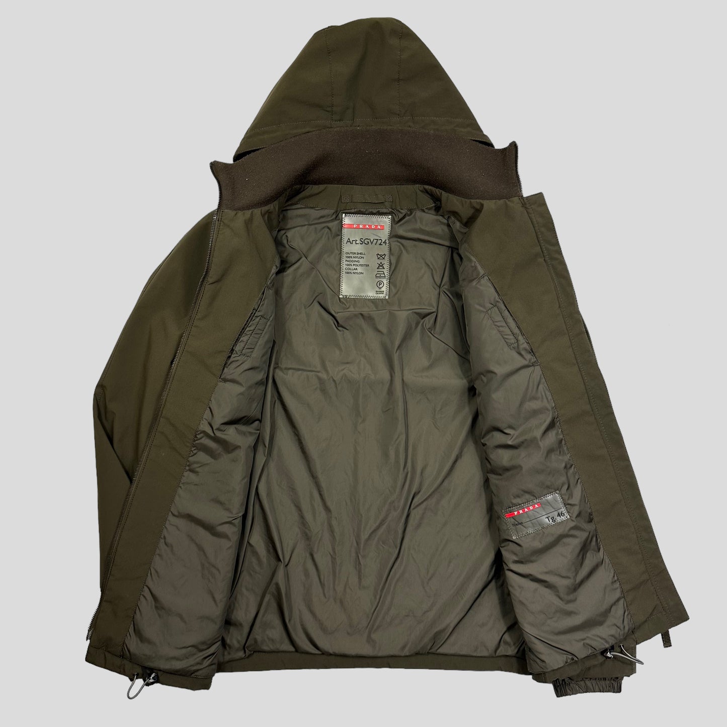 Prada Sport AW06 Goretex Multipocket Padded Jacket - IT46