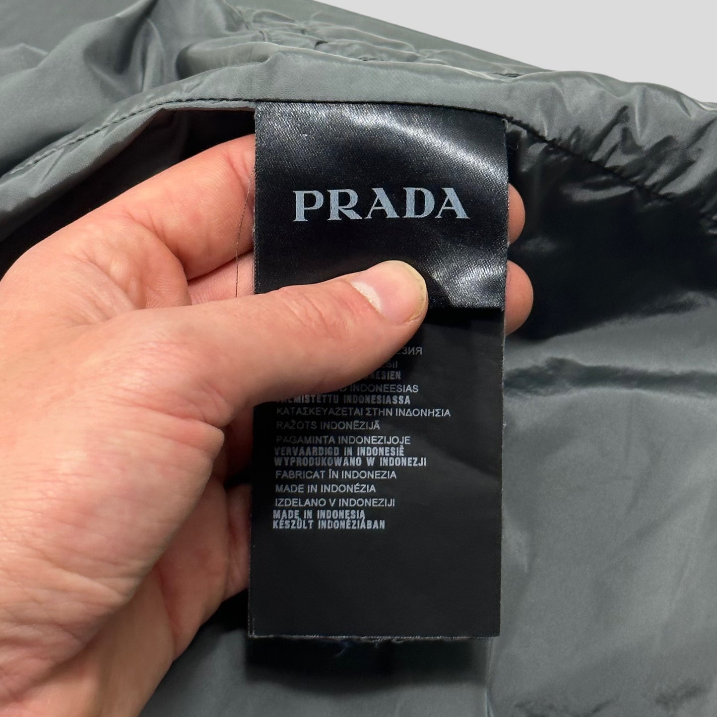 Prada Milano 2014 Nylon PU K-way Windbreaker Jacket - IT56 (XL/XXL)