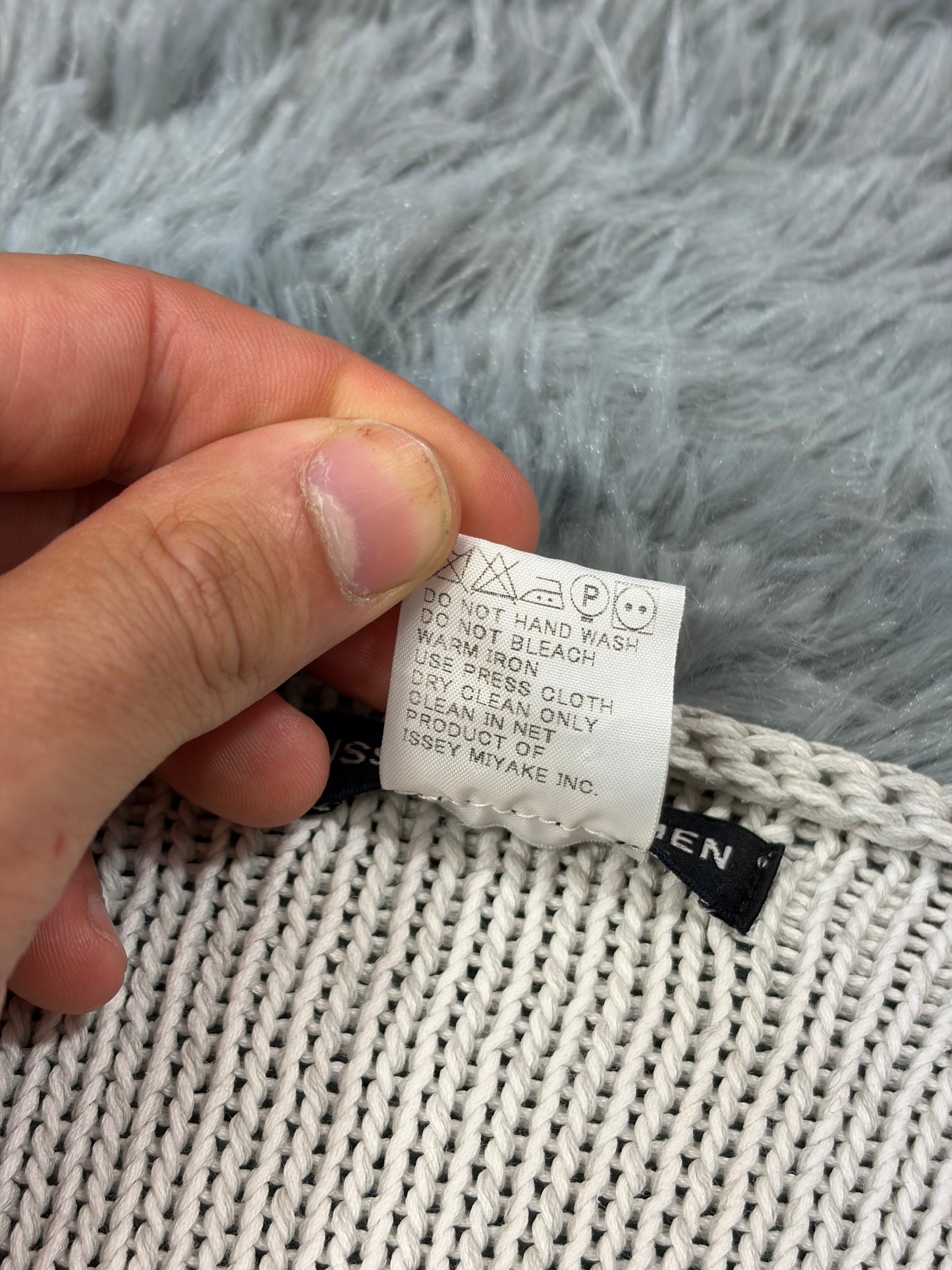 Issey Miyake MEN 2011 Cable Knit Inside-Out Effect Jumper - M/L