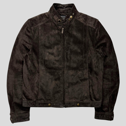 Gucci by Tom Ford FW03 Suede Leather Western Work Jacket - IT52 (M/L)