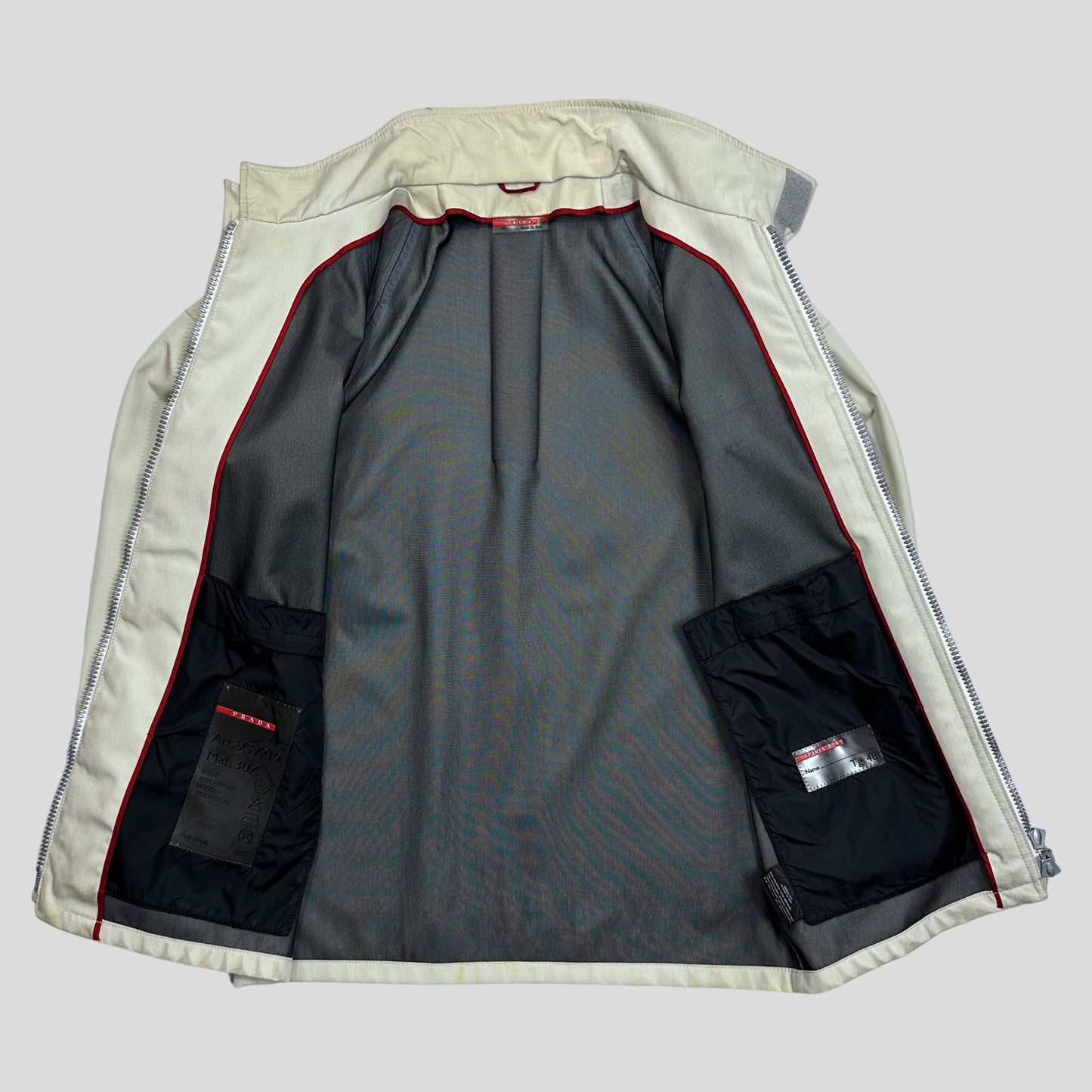 Prada Sport 2000 Ballistic Nylon Goretex Jacket - M/L