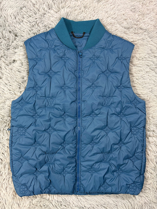 Louis Vuitton 2022 LVSE Monogram Padded Flower Gilet - M