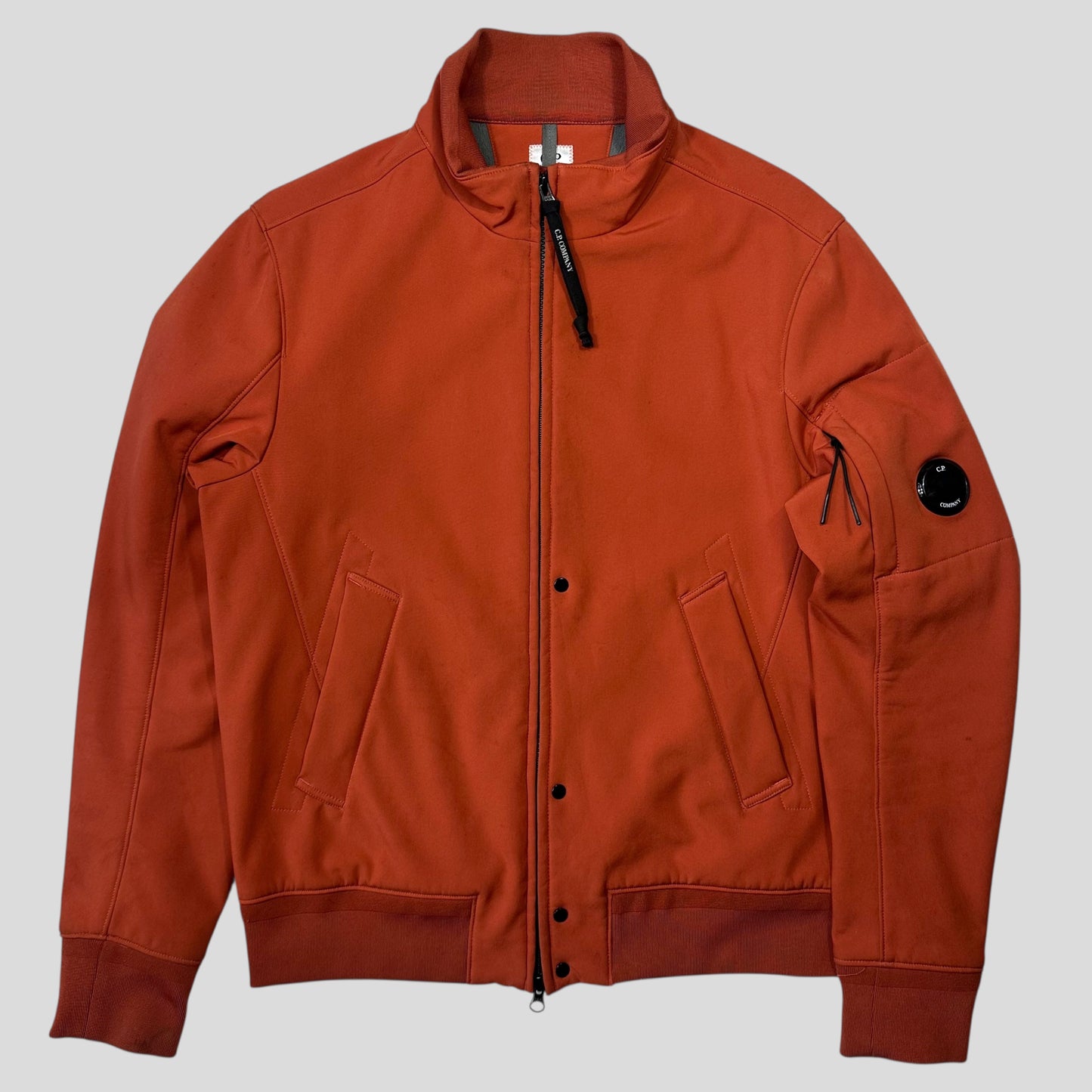 CP Company Orange Soft Shell Lens Bomber Jacket - IT48 (M)