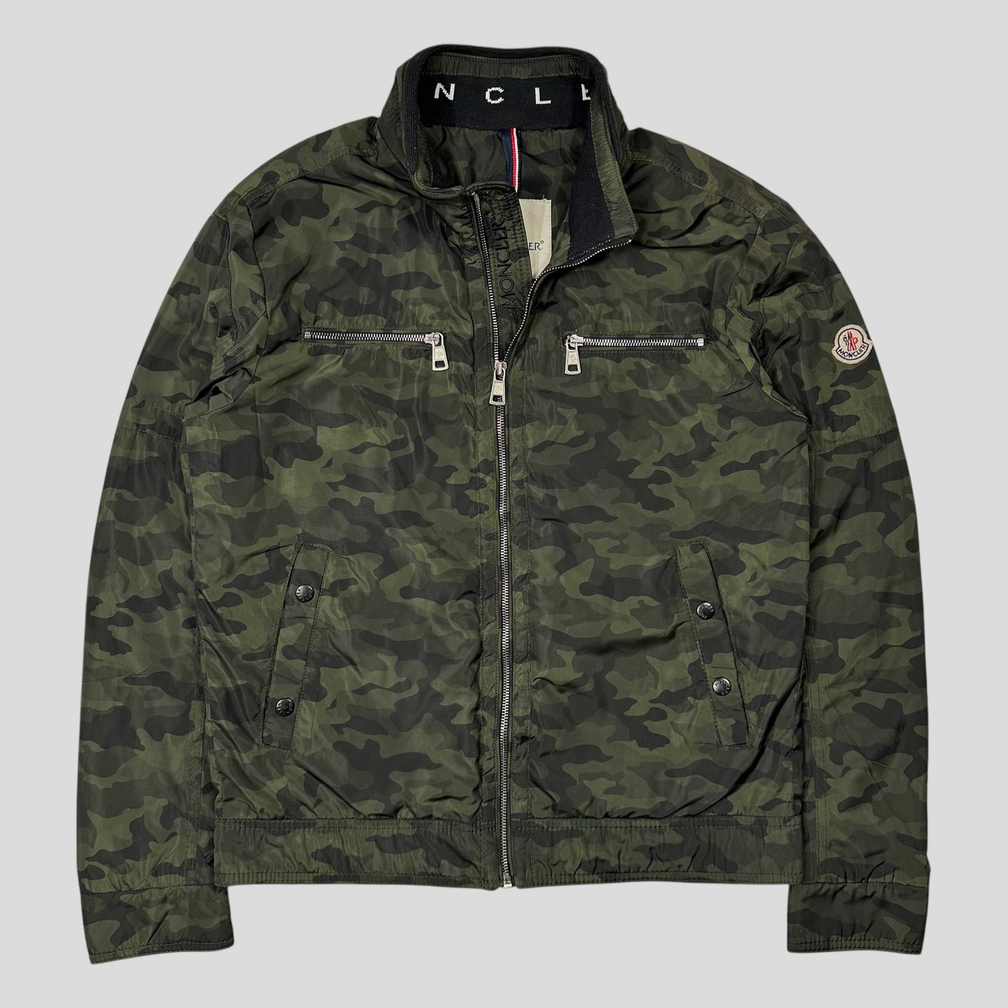 Moncler 2016 Camouflage Nylon Multipocket Bomber Jacket - 1 (S/M)
