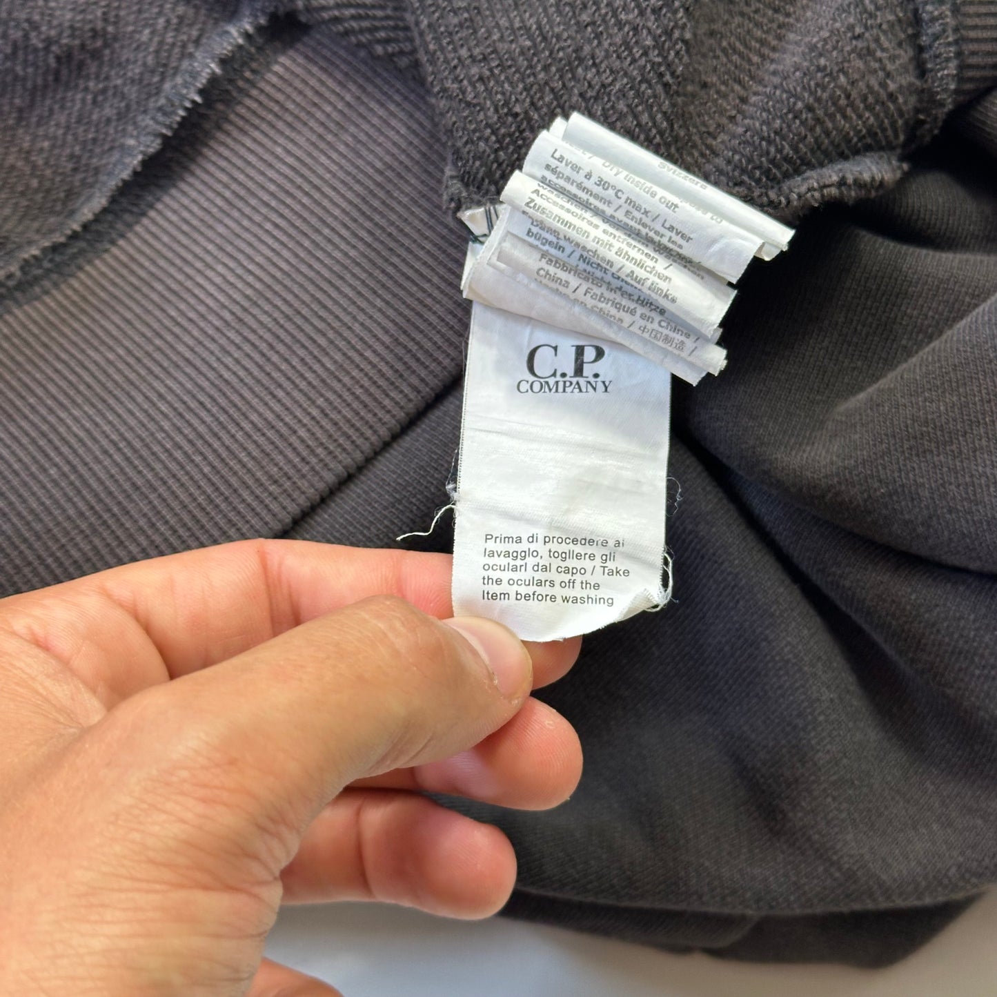 CP Company Goggle Hoodie - L (M)