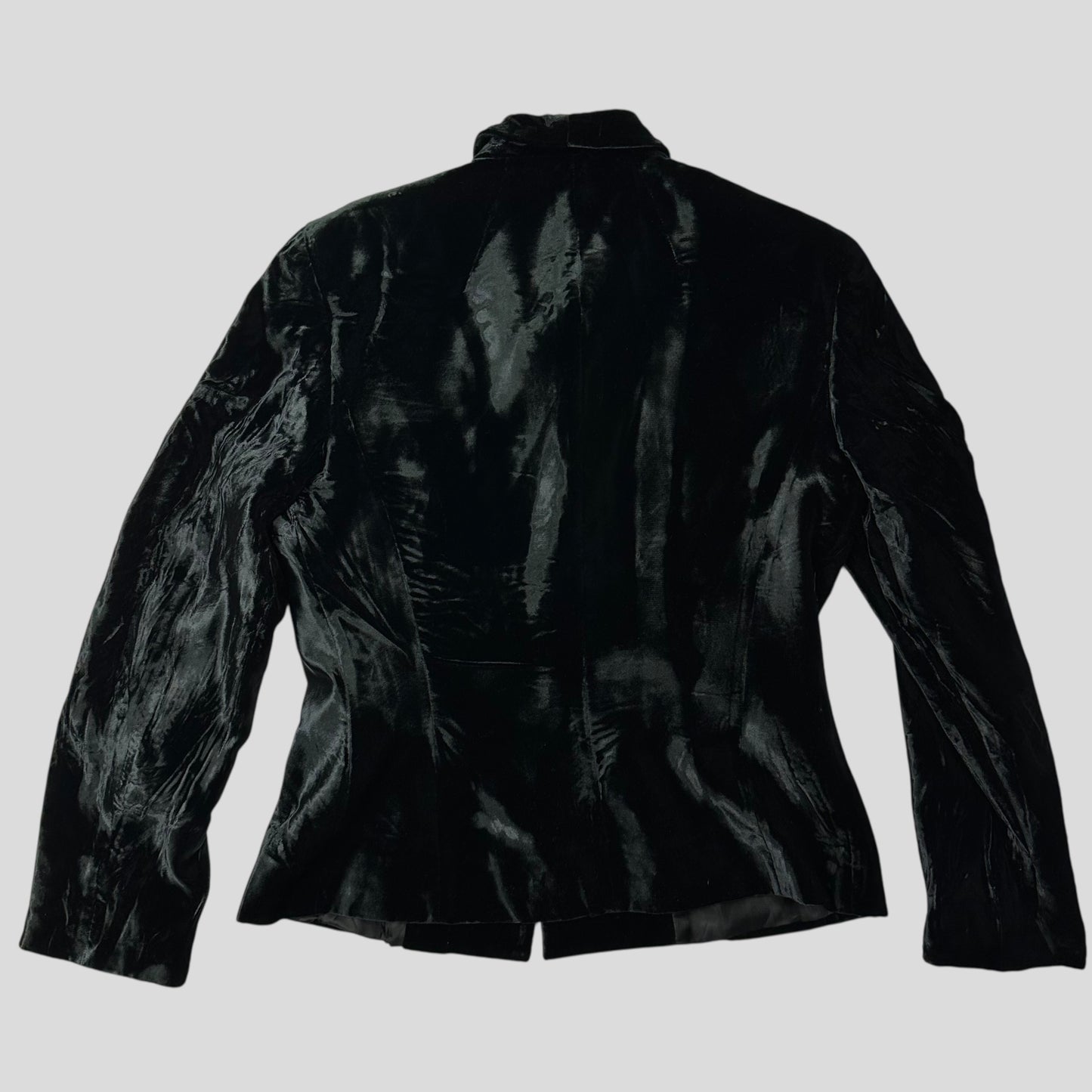 Gucci by Tom Ford 1999 Velour Velvet Runway Jacket - IT46 (UK10)