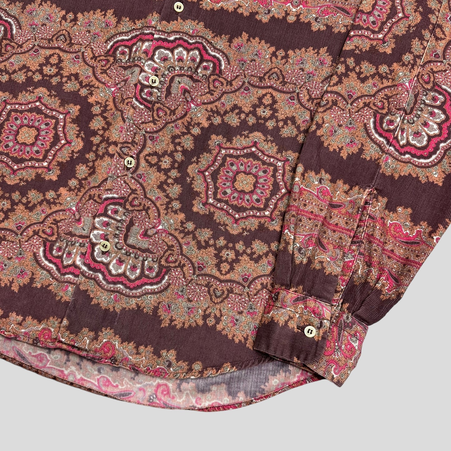 CP Company 80’s Ideas by Massimo Osti Corduroy Paisley Shirt - S/M