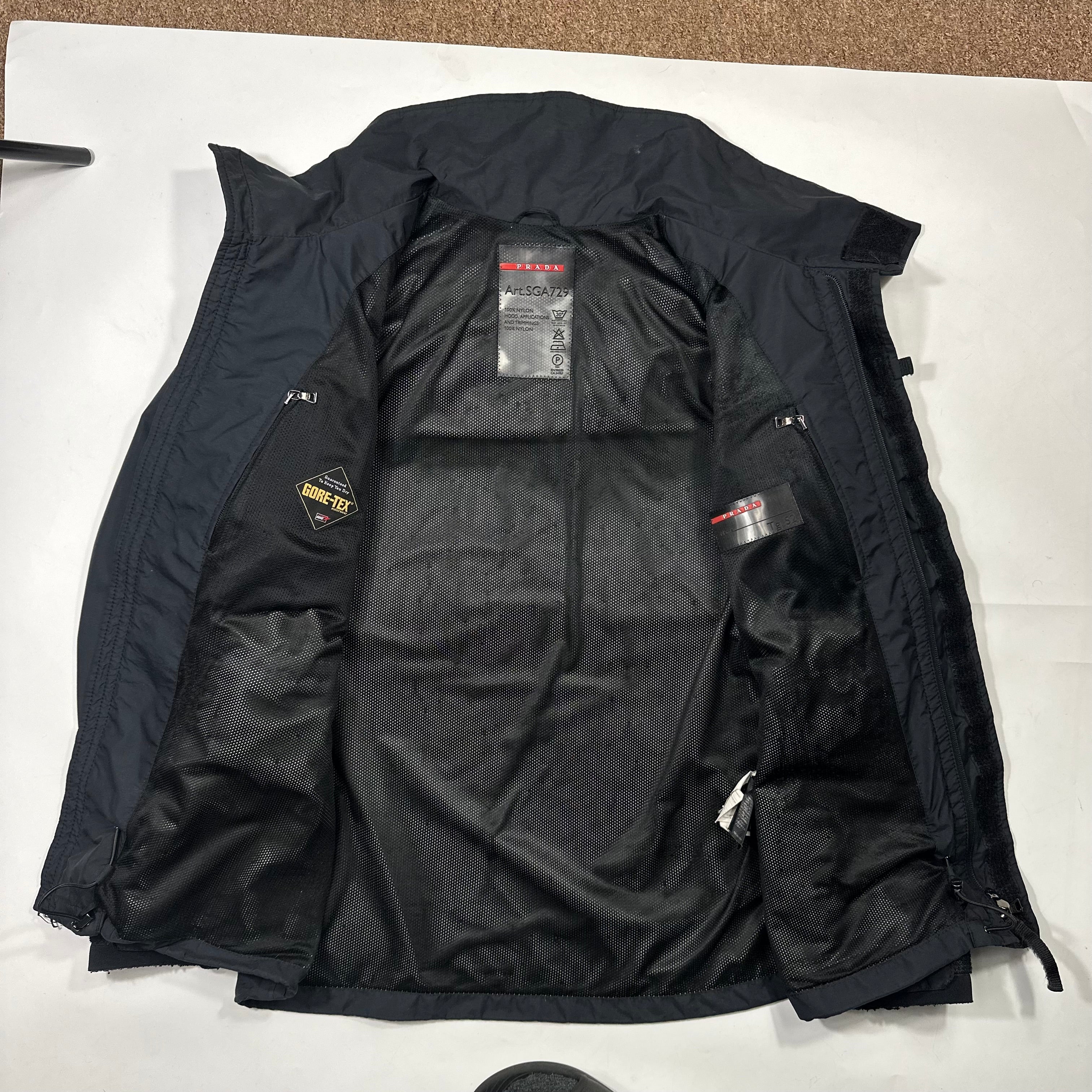 Prada Sport 00's Active Goretex Over Logo Ski Jacket - IT54 (L/XL