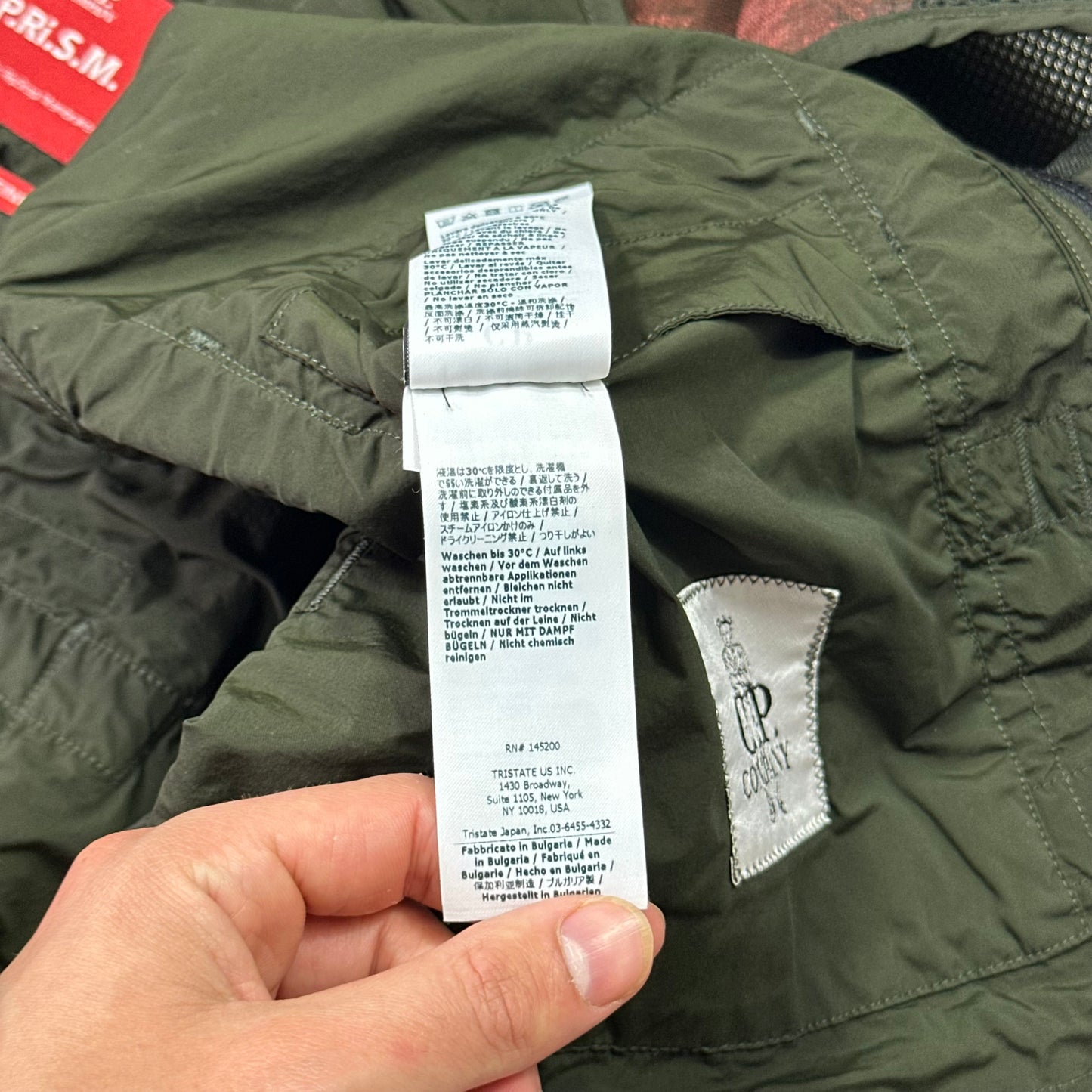 CP Company Red Prism Tactical Lens Gilet Vest - IT48 (M)