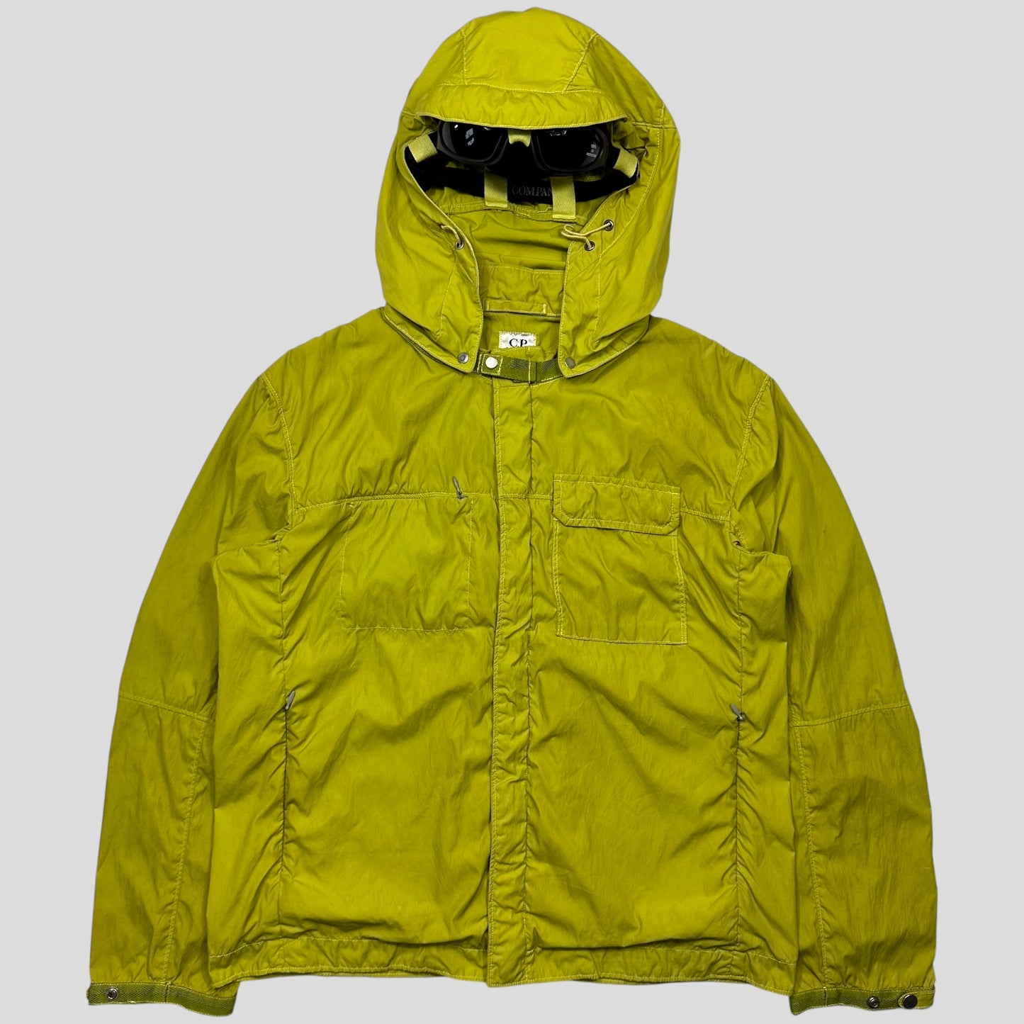 CP Company SS08 Baruffaldi Green Technical Goggle Jacket - S/M