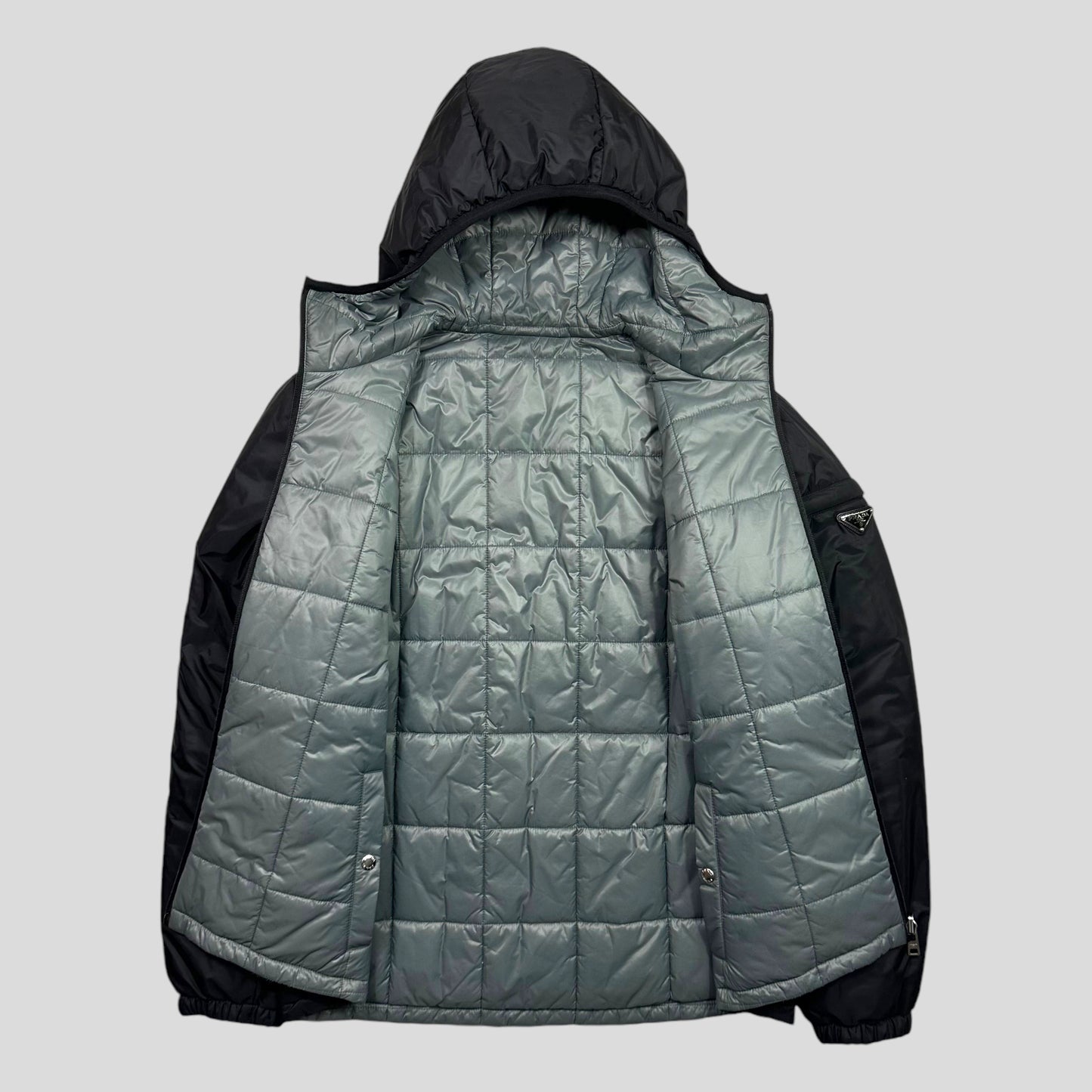 Prada Milano 2016 Reversible Nylon Puffer Windbreaker - IT52 (L/XL)