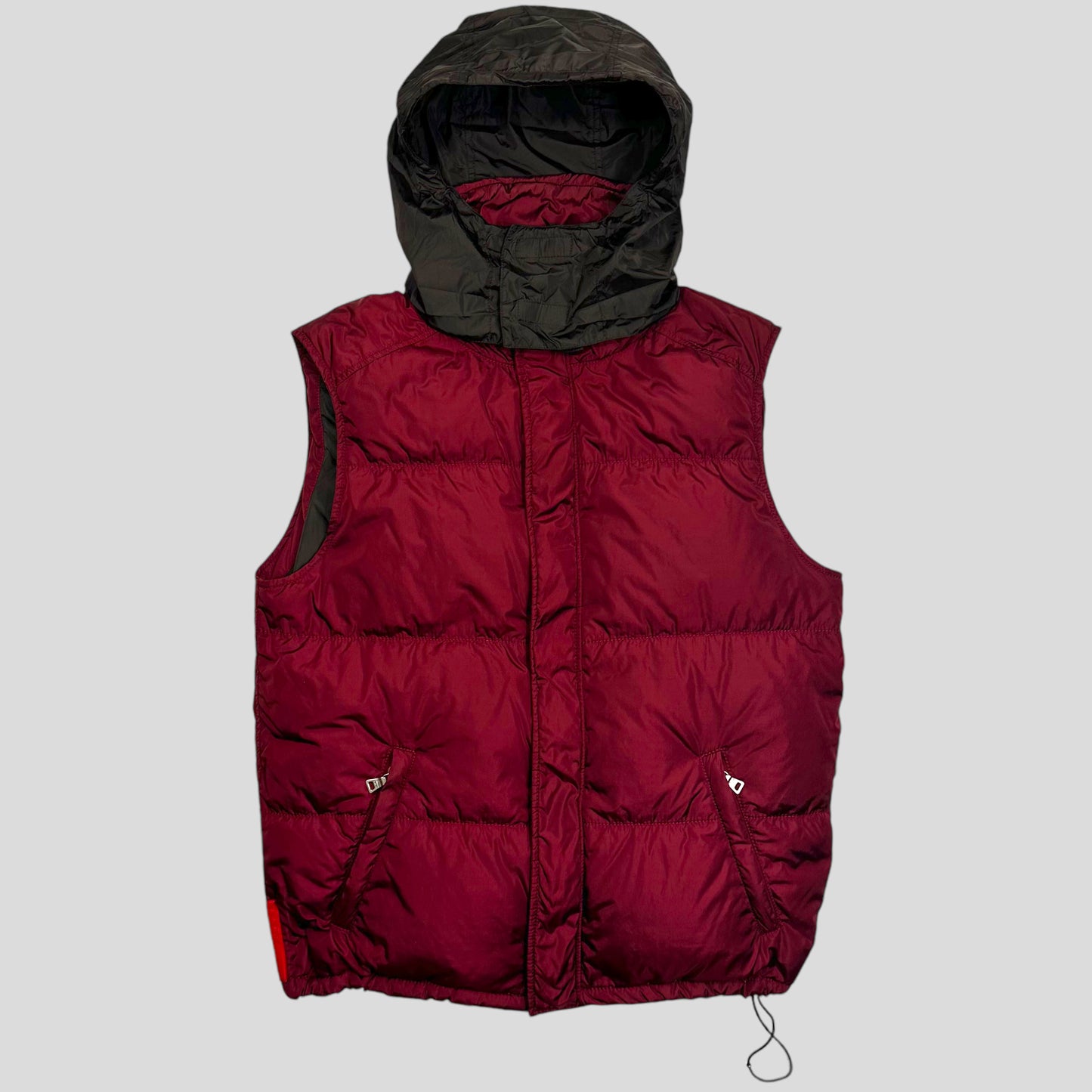 Prada Sport AW00 Nylon Down Technical Gilet Puffer - IT48 (M/L)