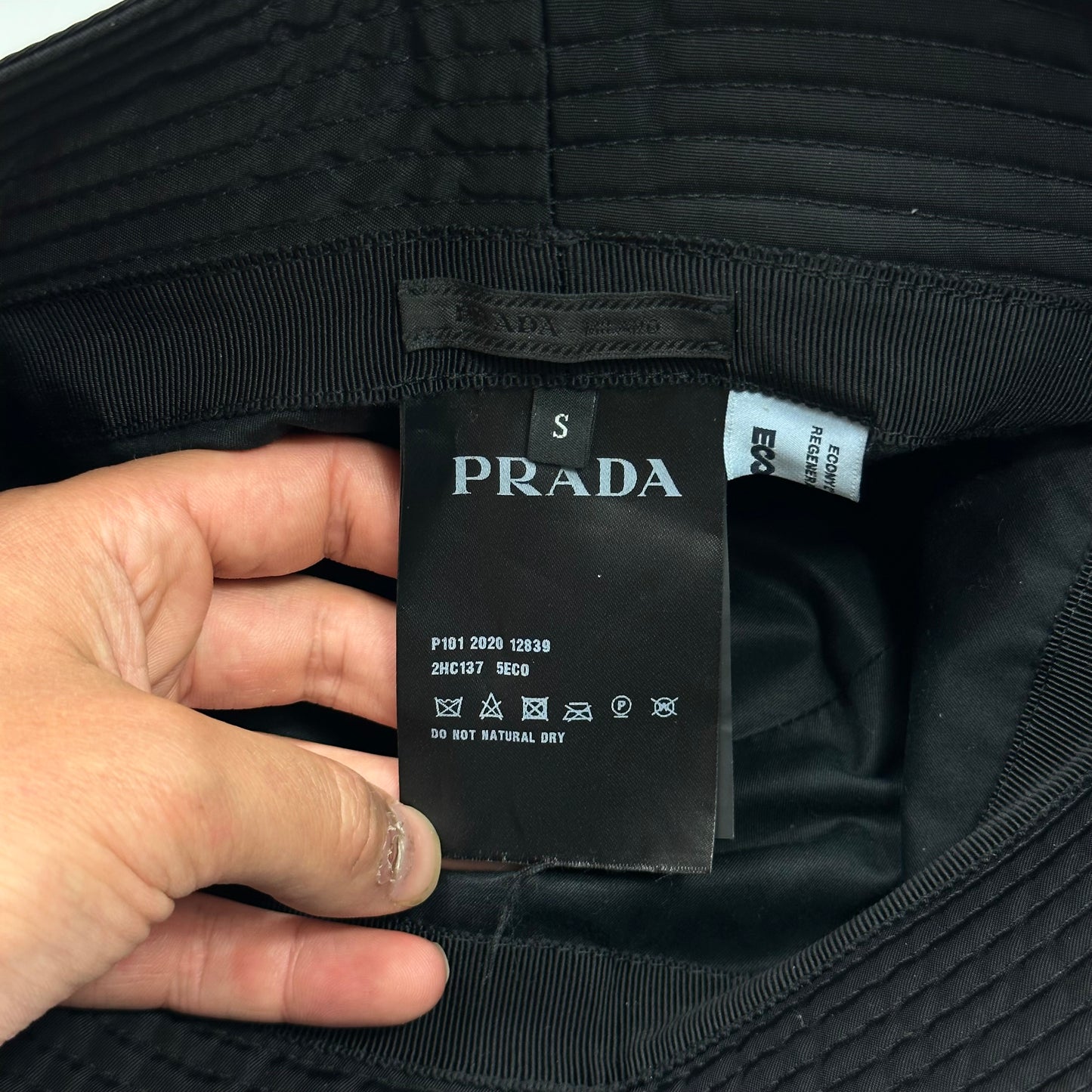 Prada Milano 2020 Re-Nylon Bucket Hat - S/M