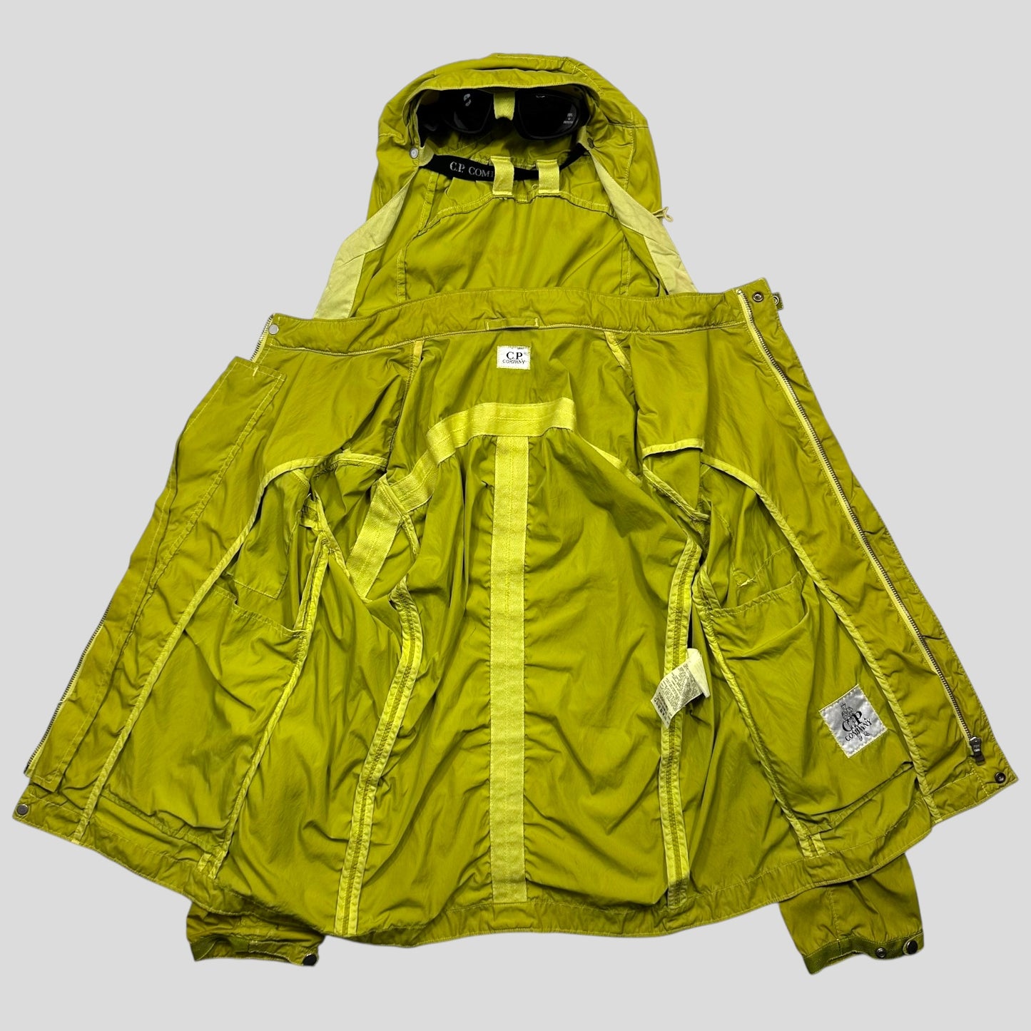 CP Company SS08 Baruffaldi Green Technical Goggle Jacket - S/M