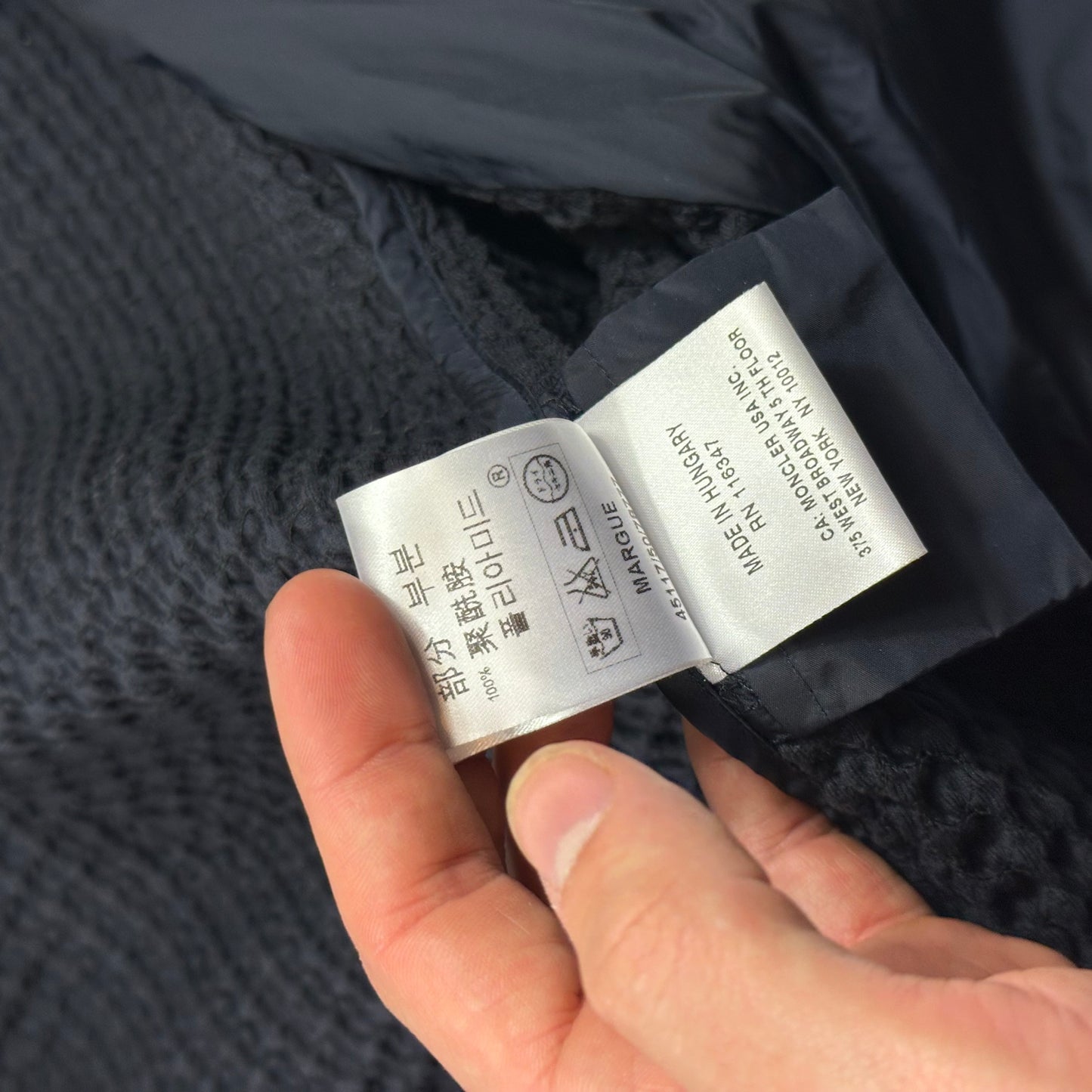 Moncler Marguerite 3D Bubble Wrap Quilted Biker Jacket - 1 (UK8)