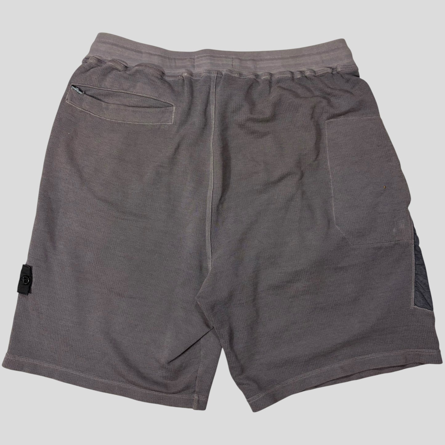 Stone Island Shadow Project SS20 Cotton & Nylon Metal Baggy Shorts - M/L