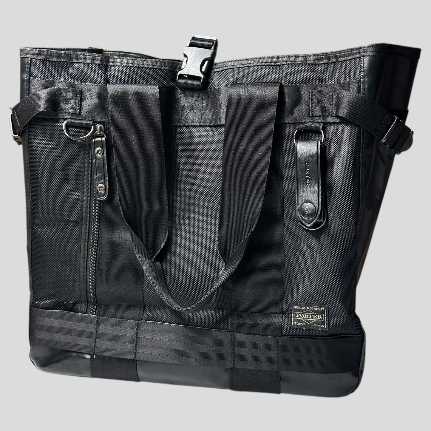 Porter Yoshida 00’s HEAT Tactical Multipocket Ballistic Nylon Tote Bag