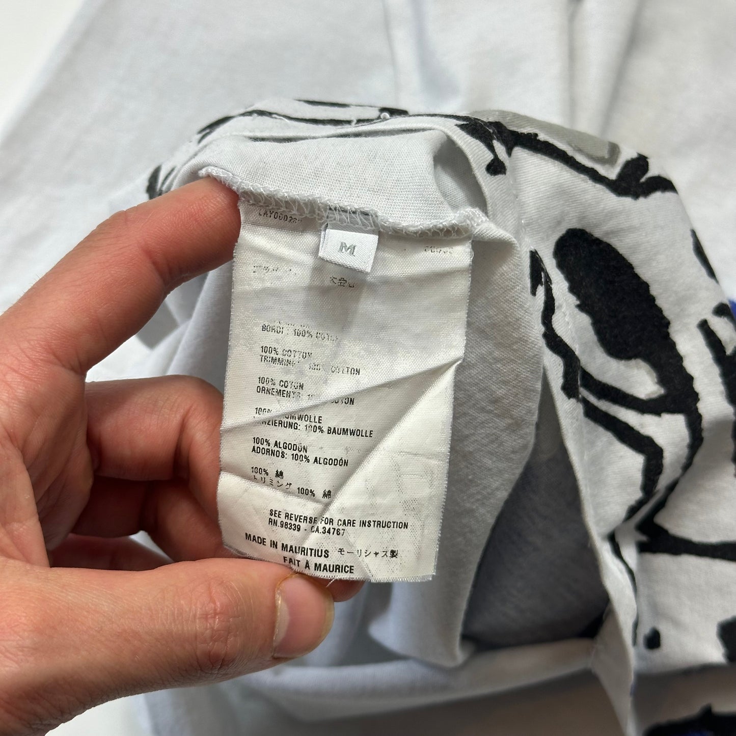 Prada Sport 2007 Unspoken Dialogue Graphic T-shirt - M