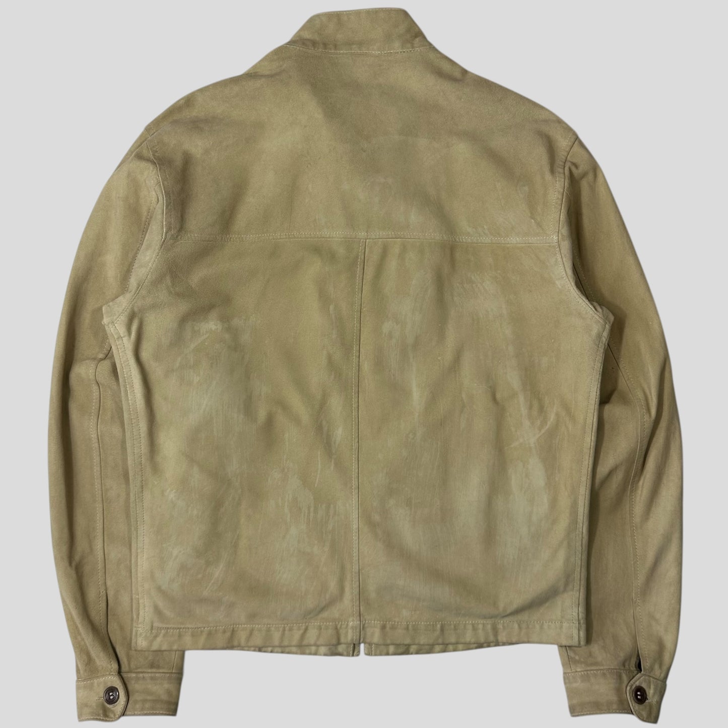 CP Company 00’s Suede Leather Harrington Work Jacket - M