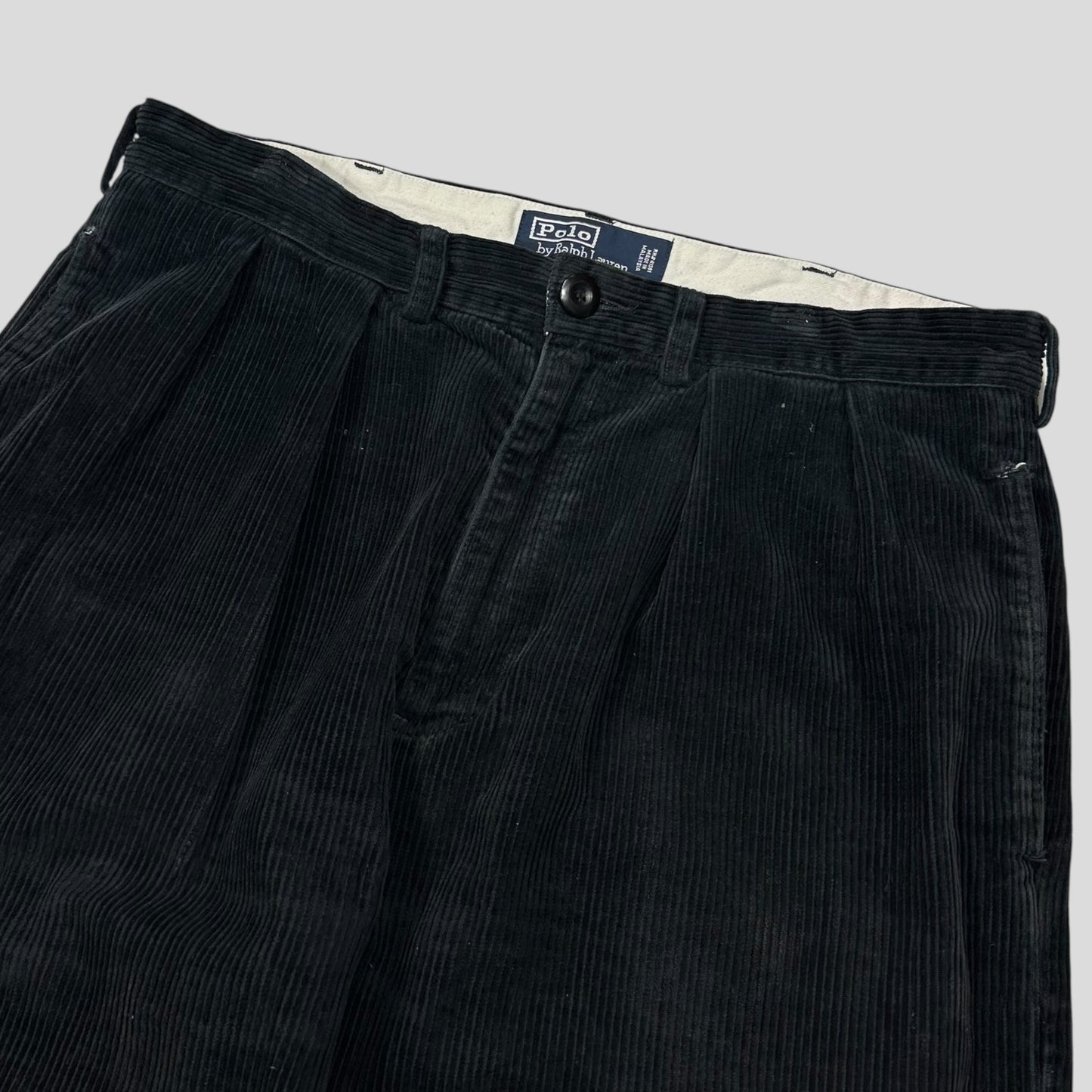 Ralph Lauren 90’s Polo Jumbo Corduroy Baggy Andrew Trousers - 34
