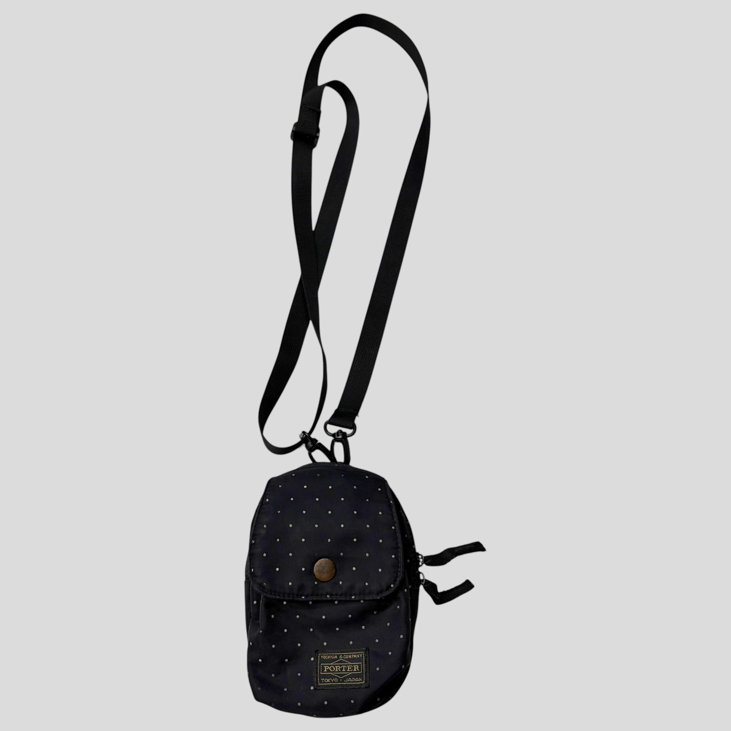 Porter Yoshida 00’s Polka Dot Mini Crossbody Camera Bag