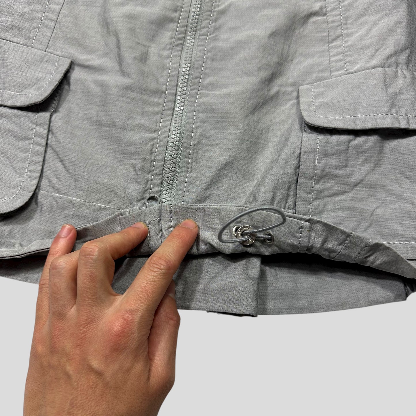 CP Company Cropped Pleated Co-nylon Jacket - IT40 (UK8)