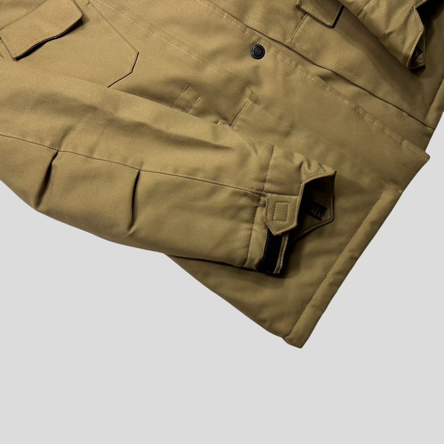 Massimo Osti Studio 1999 Asymmetrical Cuff Padded Field Jacket - M