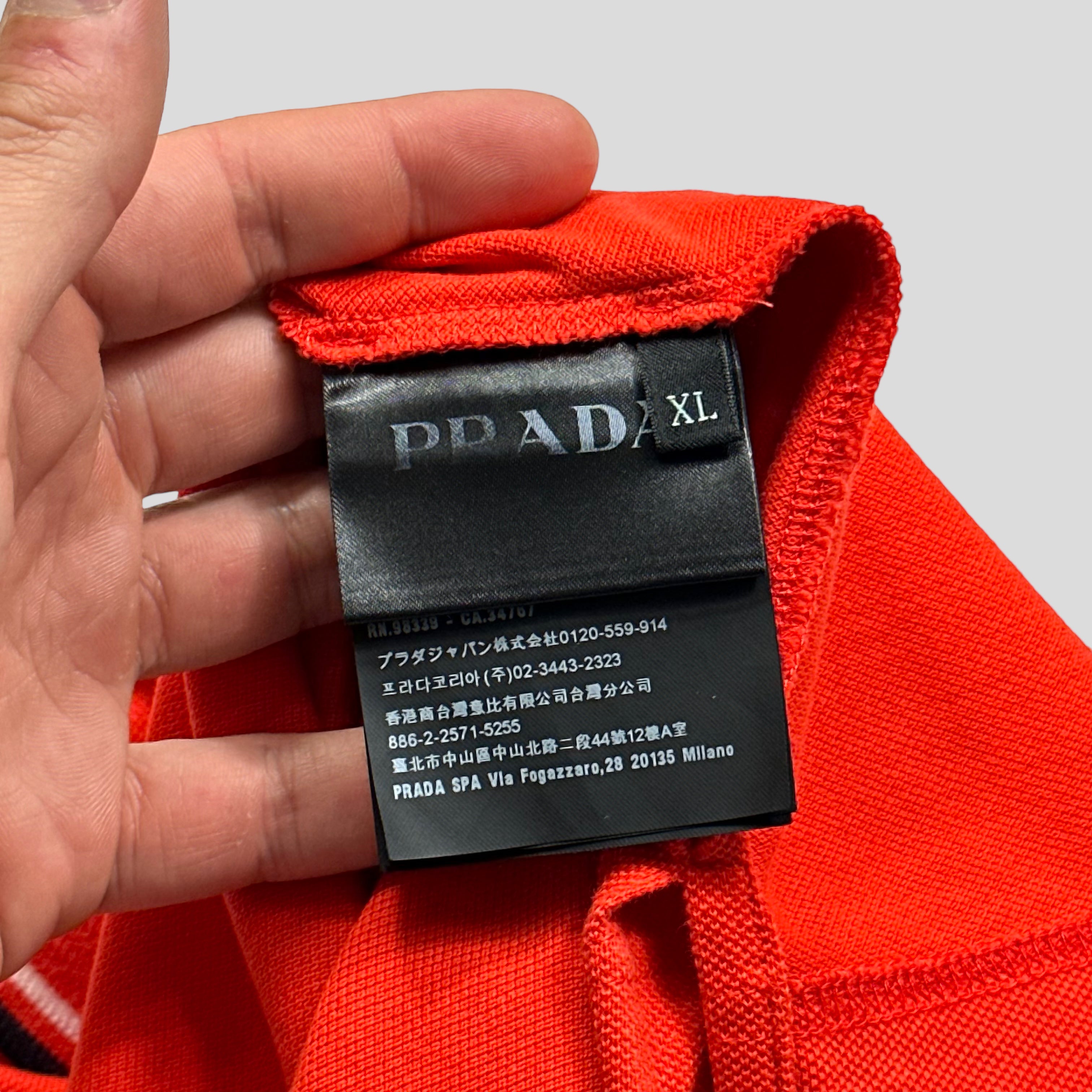 Prada t shirt 2017 best sale