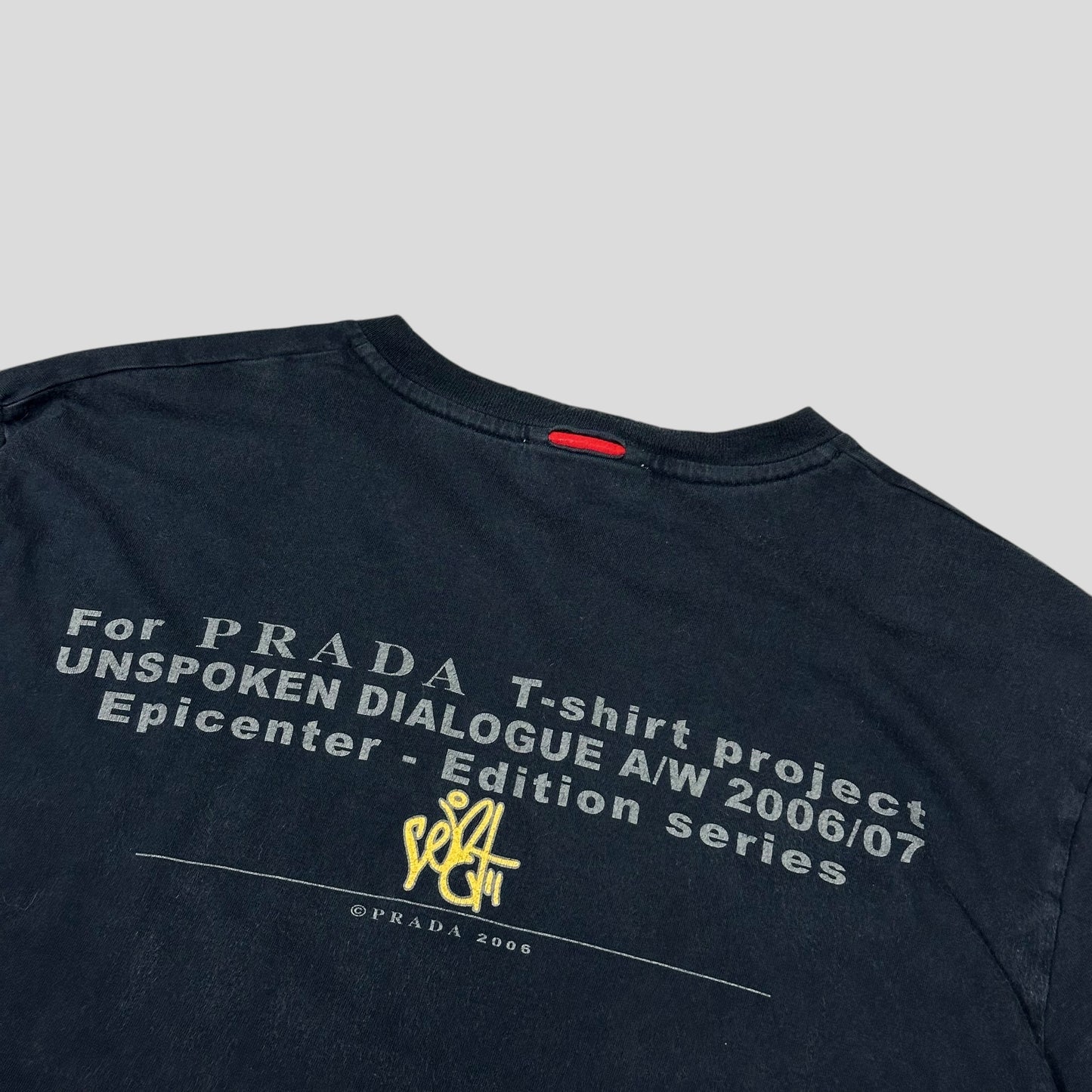 Prada Sport 2006 Unspoken Dialogue Graphic T-shirt - M