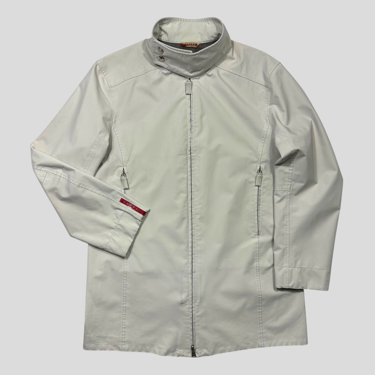 Prada Sport AW00 Goretex Perforated Ventilation Trench Coat  - M