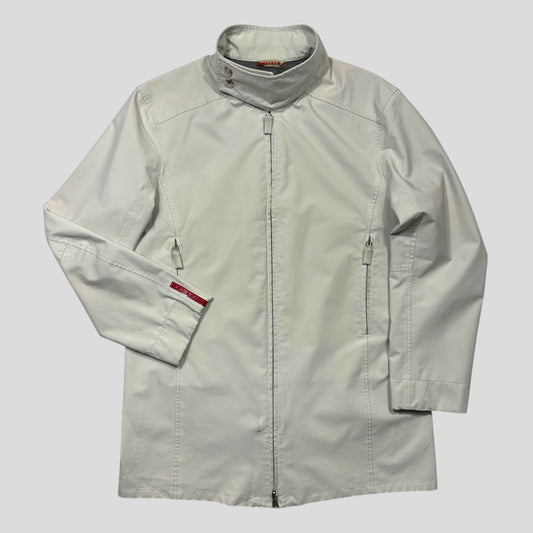 Prada Sport AW00 Goretex Perforated Ventilation Trench Coat  - M