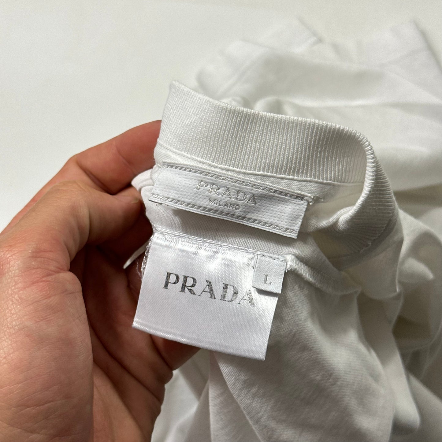 Prada 2020 Shanghai Store Opening Triangle Graphic T-shirt - M/L