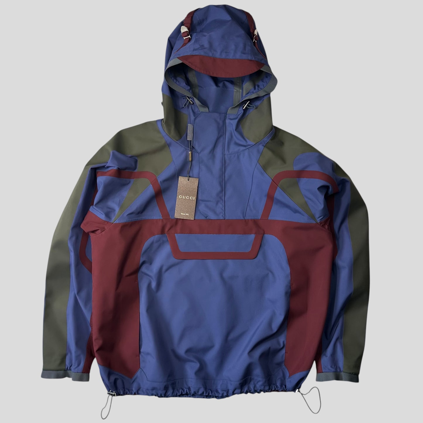 Gucci 2014 Runway Ultra Technical Taped Seam Pullover Jacket - L/XL