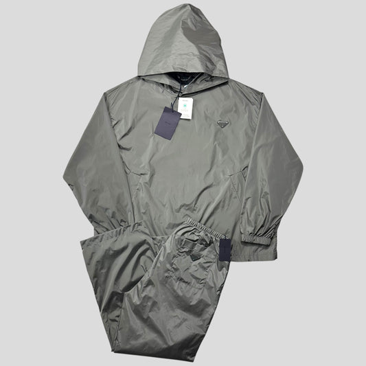 Prada 2024 Light Technical Nylon Smock Jacket + Trousers - L-XXL+