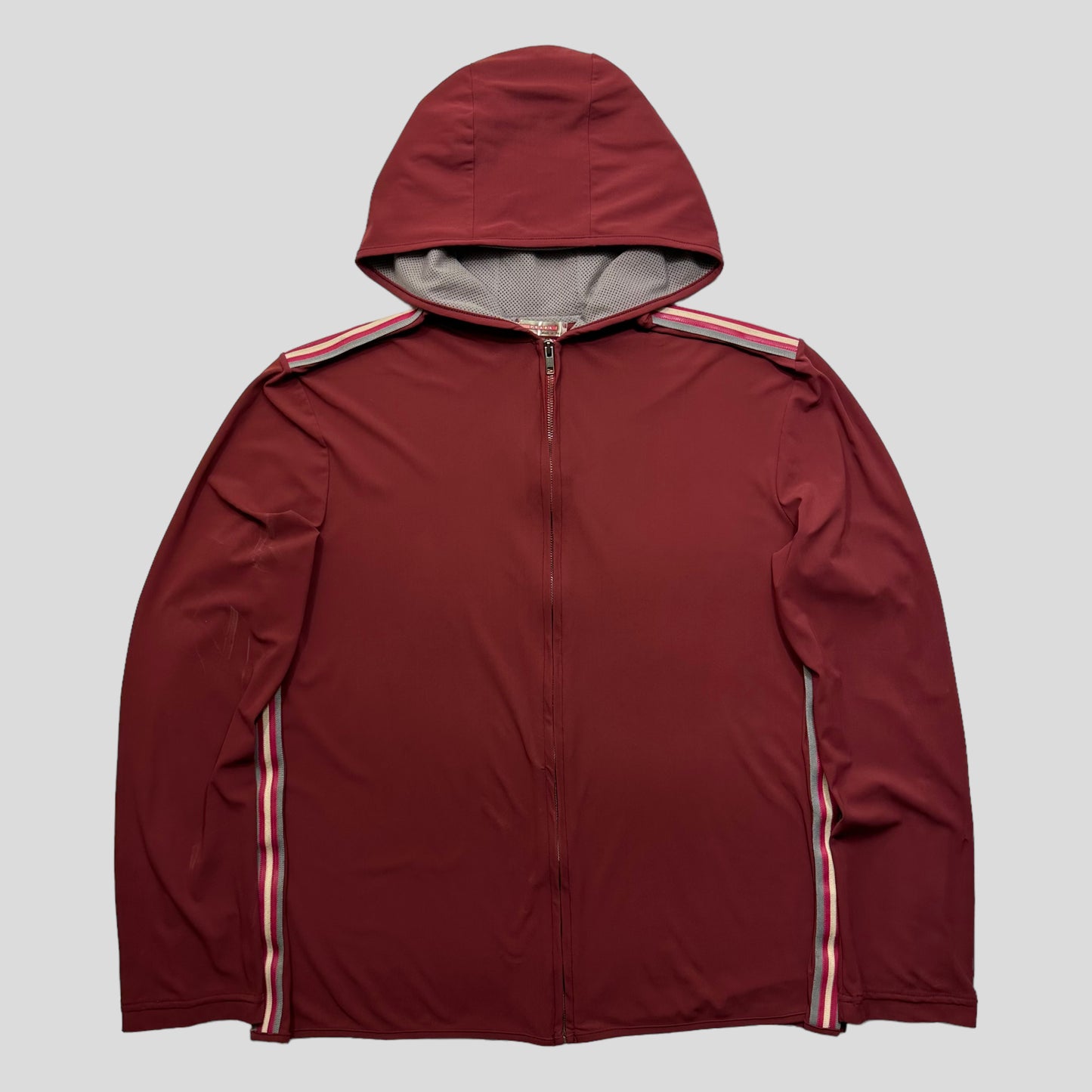 Prada Sport SS00 Nylon Gel Seam Technical Hoodie - XL